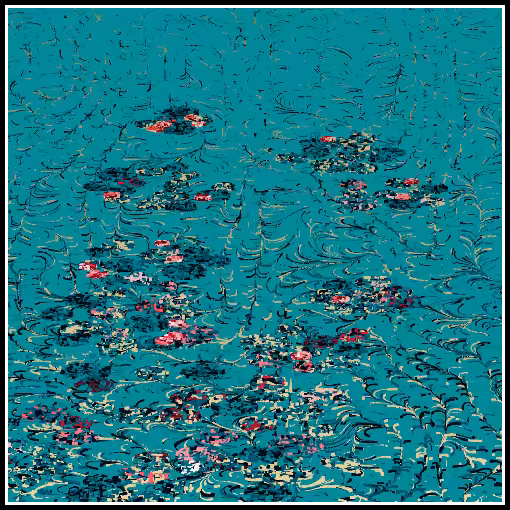 Polluted water lilies #119