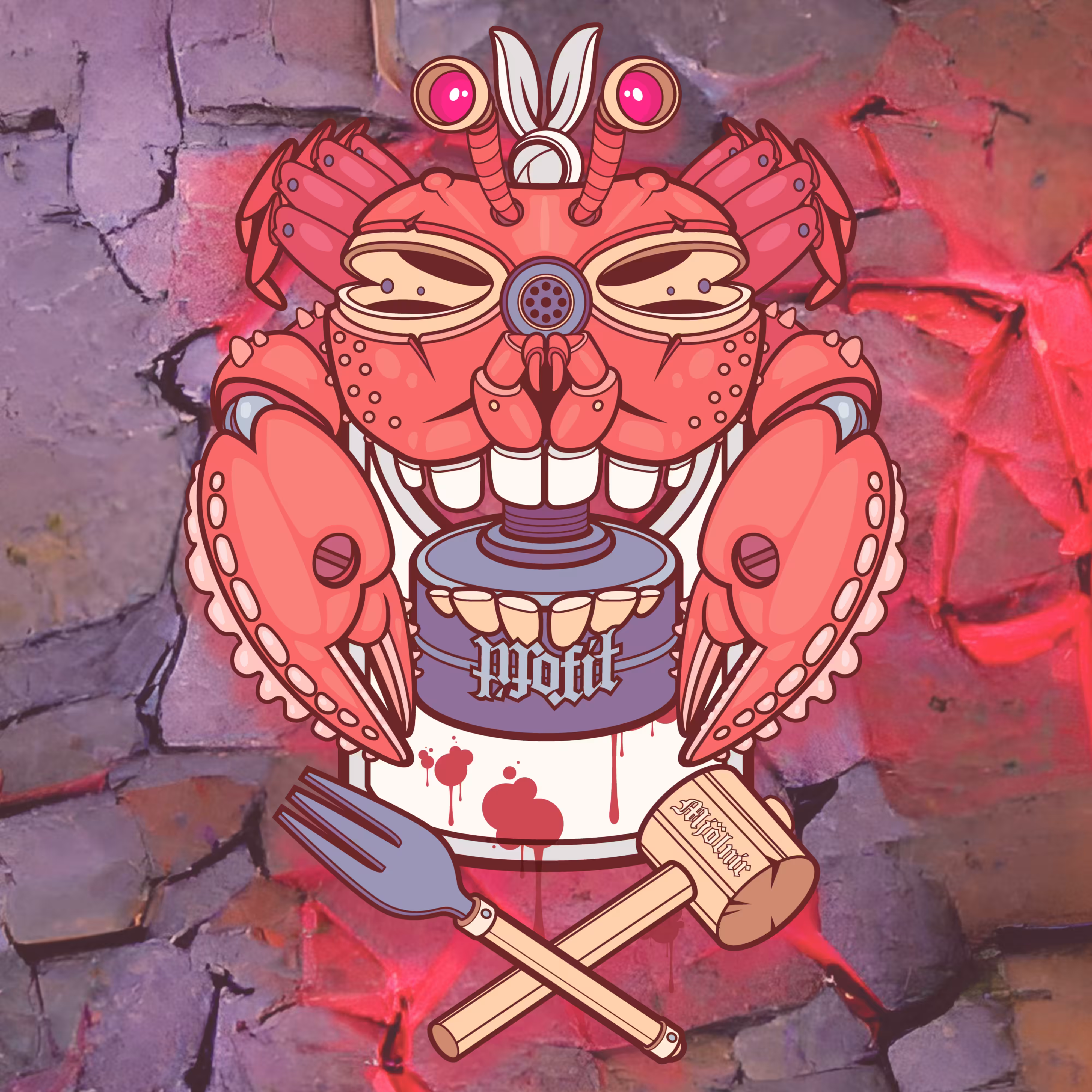 Skull Crab G.A.S. Mask