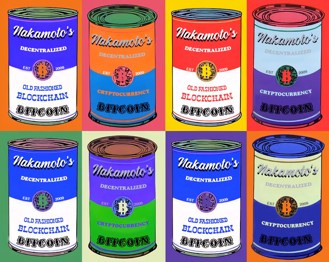Nakamoto's Soup Cans