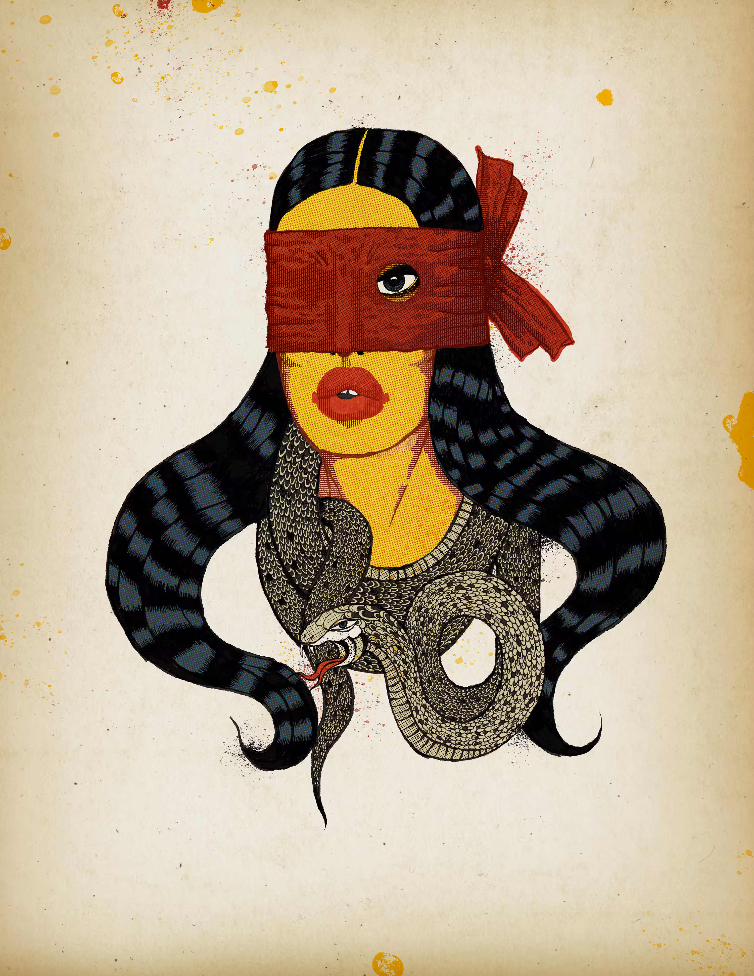 Snake Scarf.