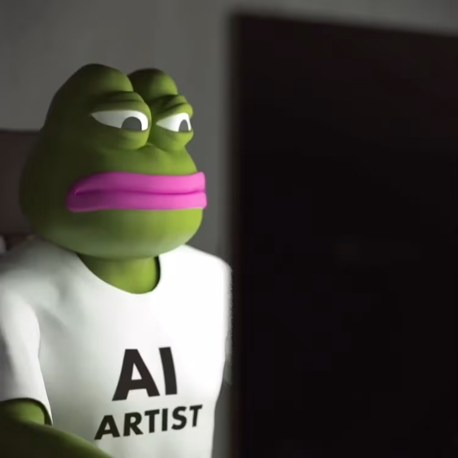 PAW: Gif animated of Pepe, by Vermeer