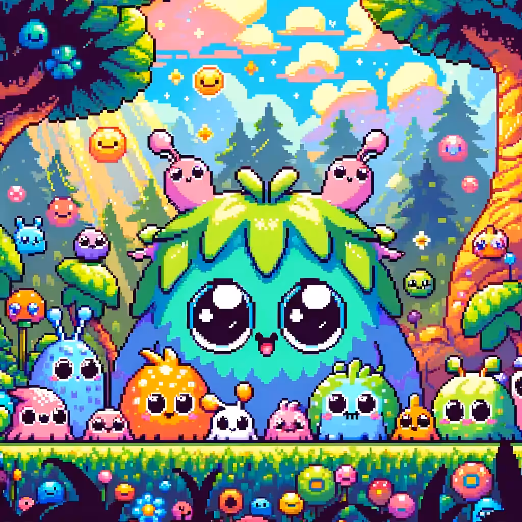 The Enchanted Grove of Pixel Pals