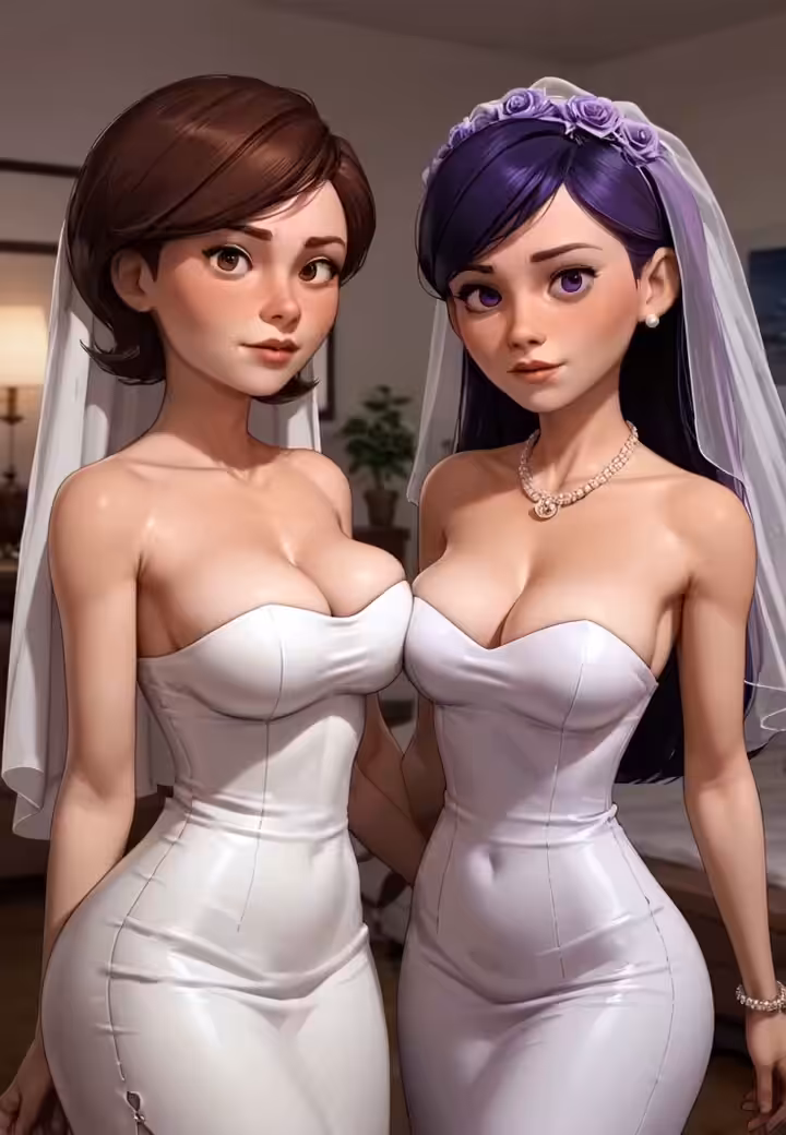AI art / Rule 34 AI : All in the family 6