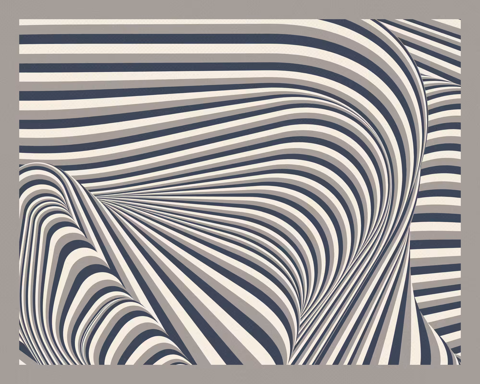 Alternating bands of color #106
