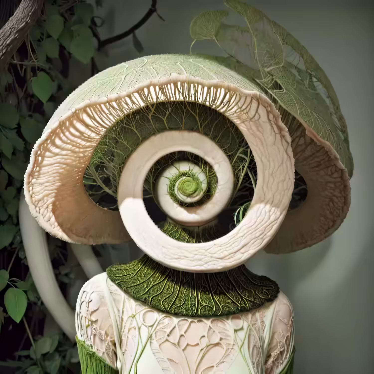 mushroom and sap circles