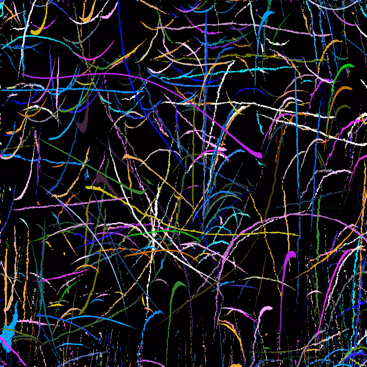 Pollock's Style Generator #8