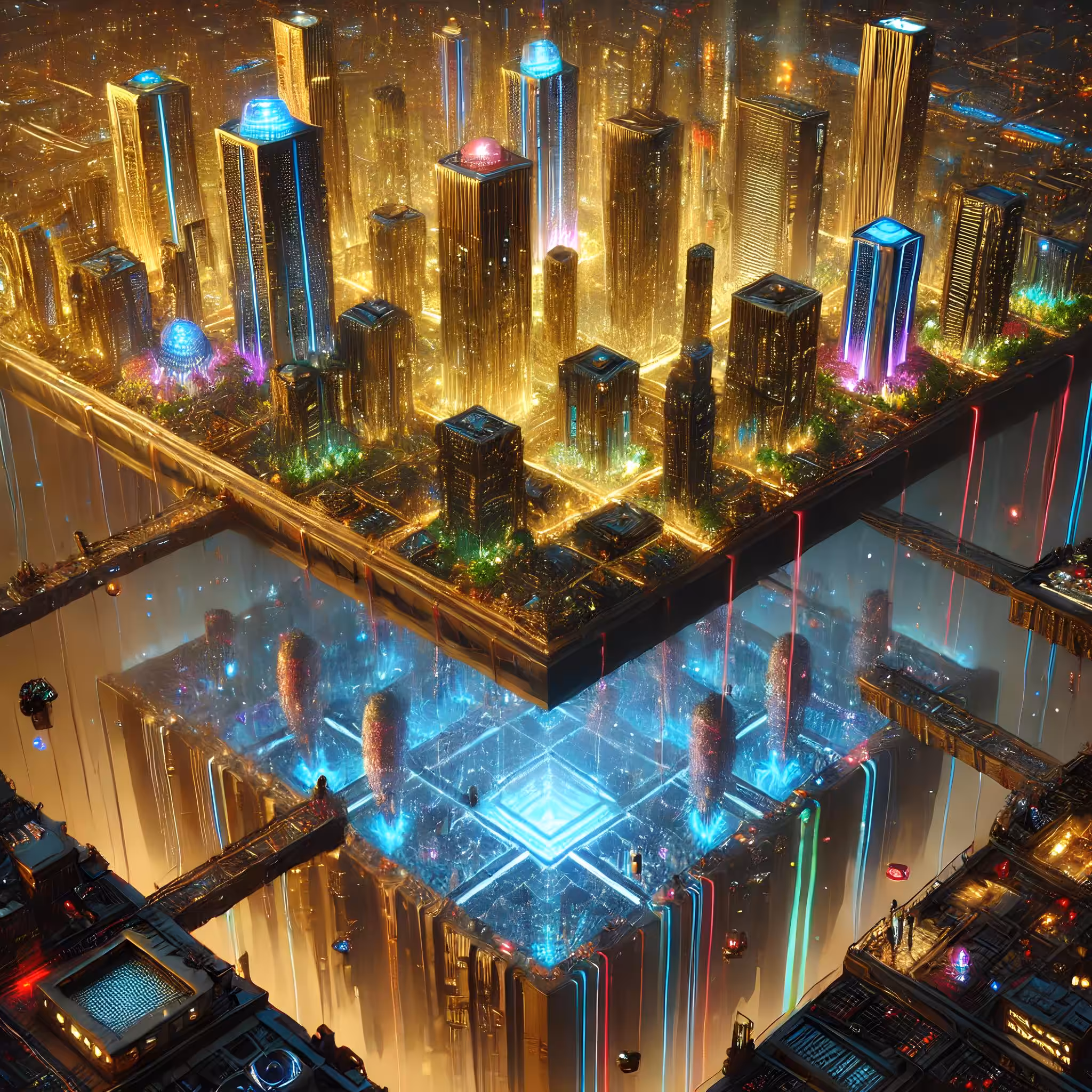 Crutnix Imagination : The Vertical Metropolis