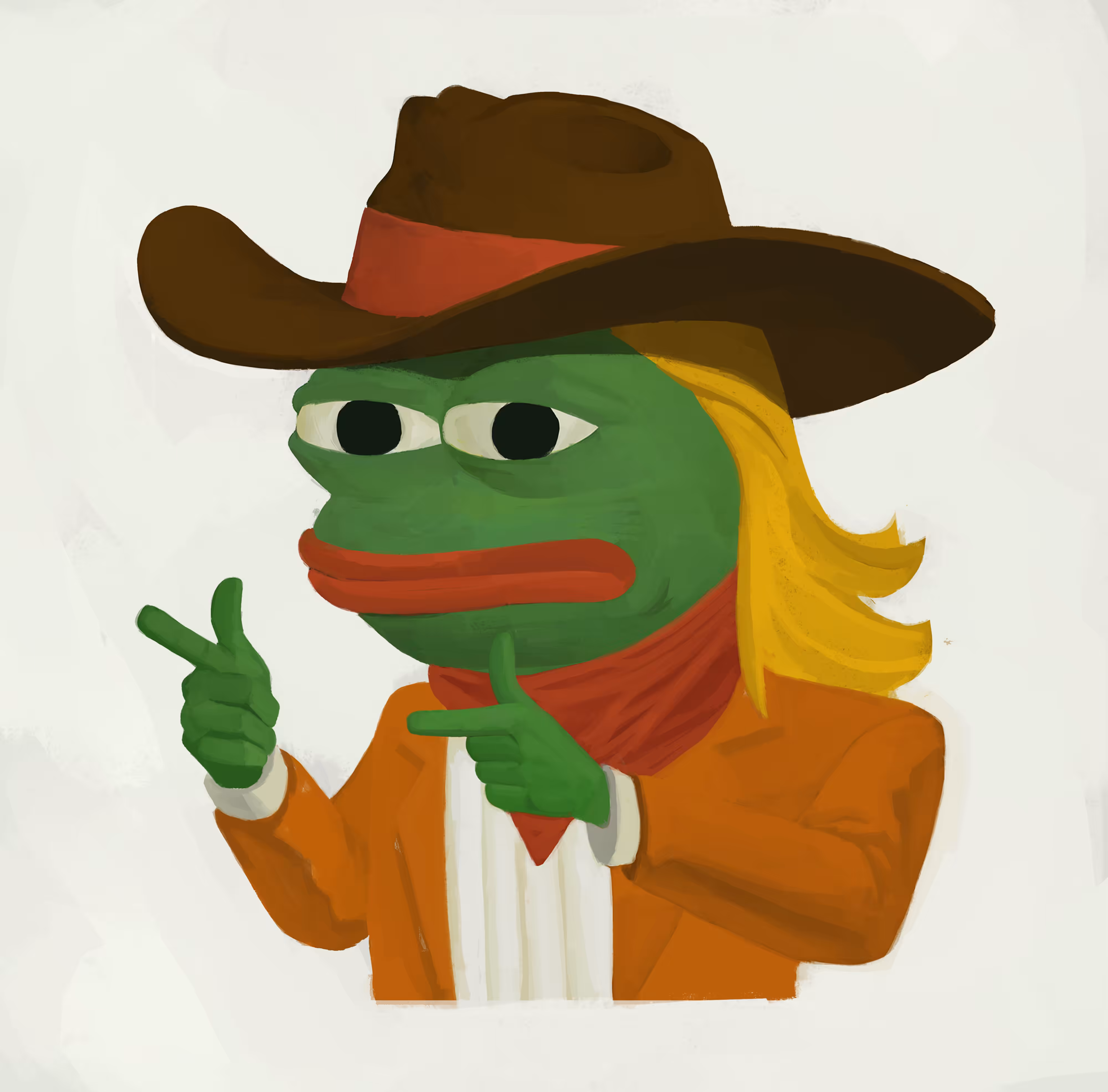 Howdy partner Pepe