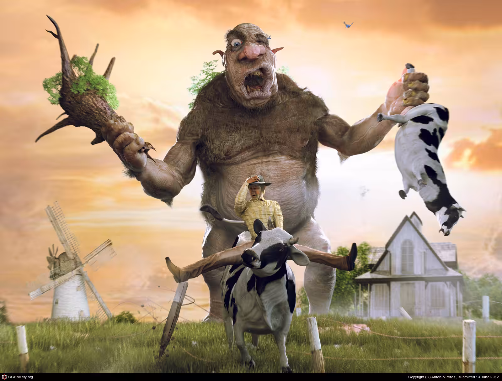 Troll on the farm