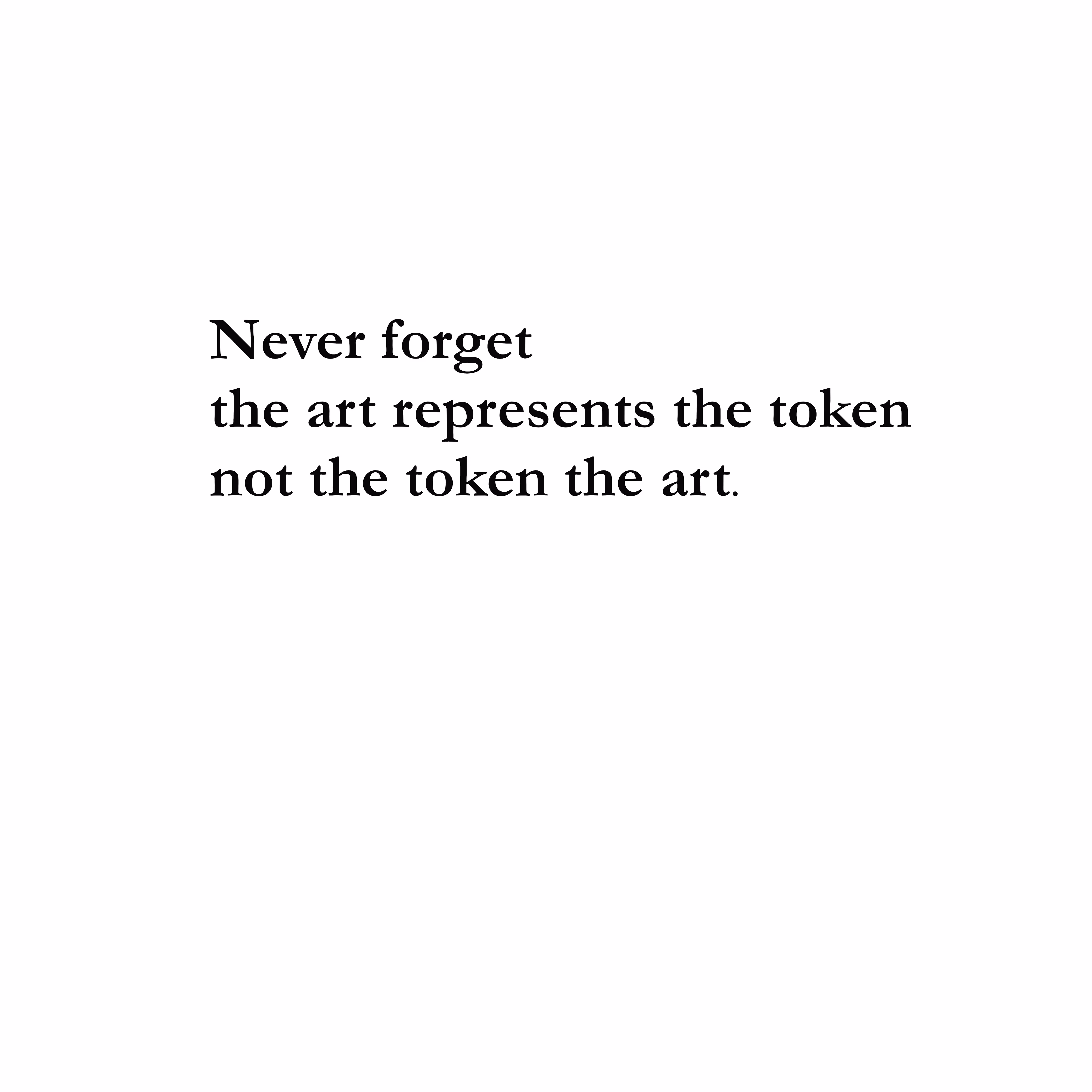 Never forget