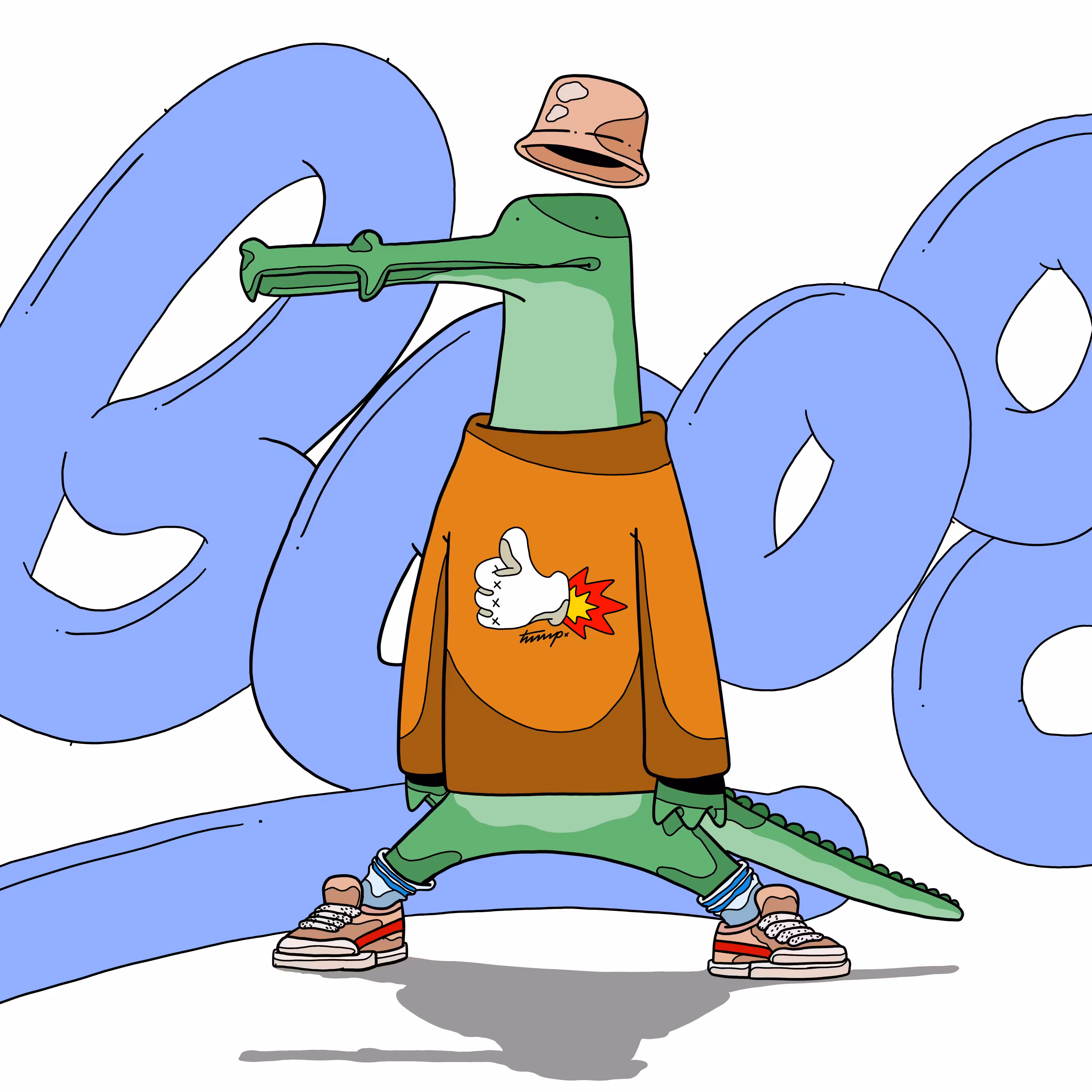 #07 Croco