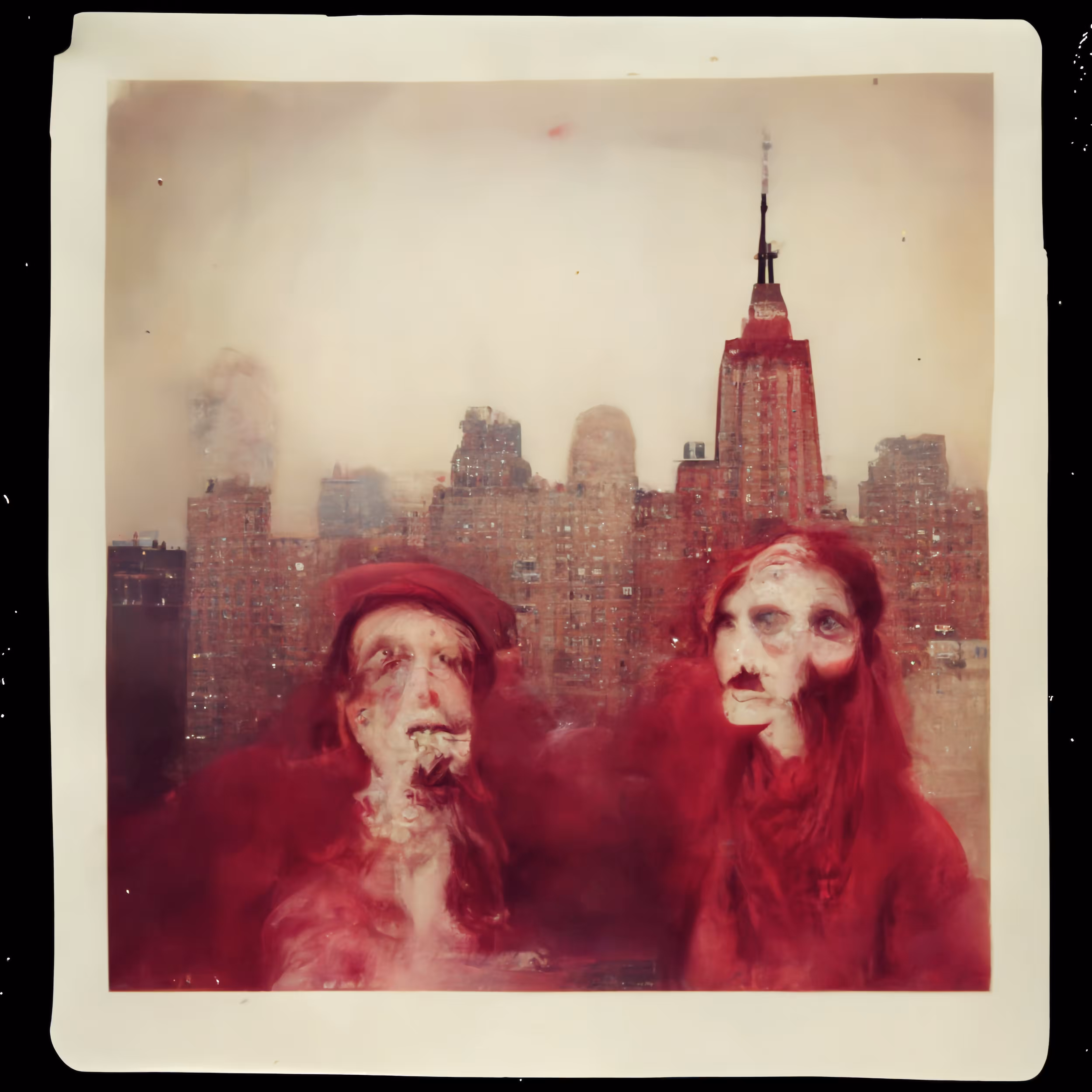 New York Polaroids #20: Aunt Edna and Helen
