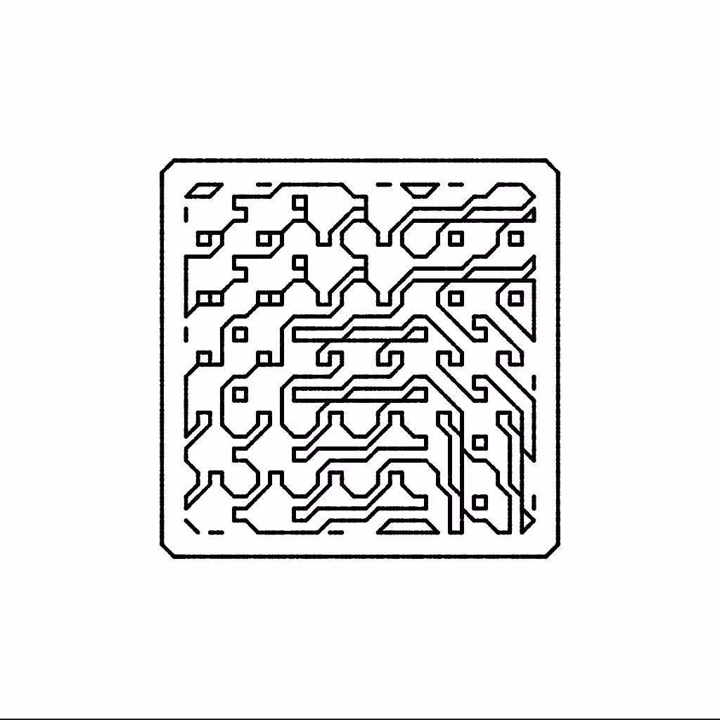 Diagonal Font #6