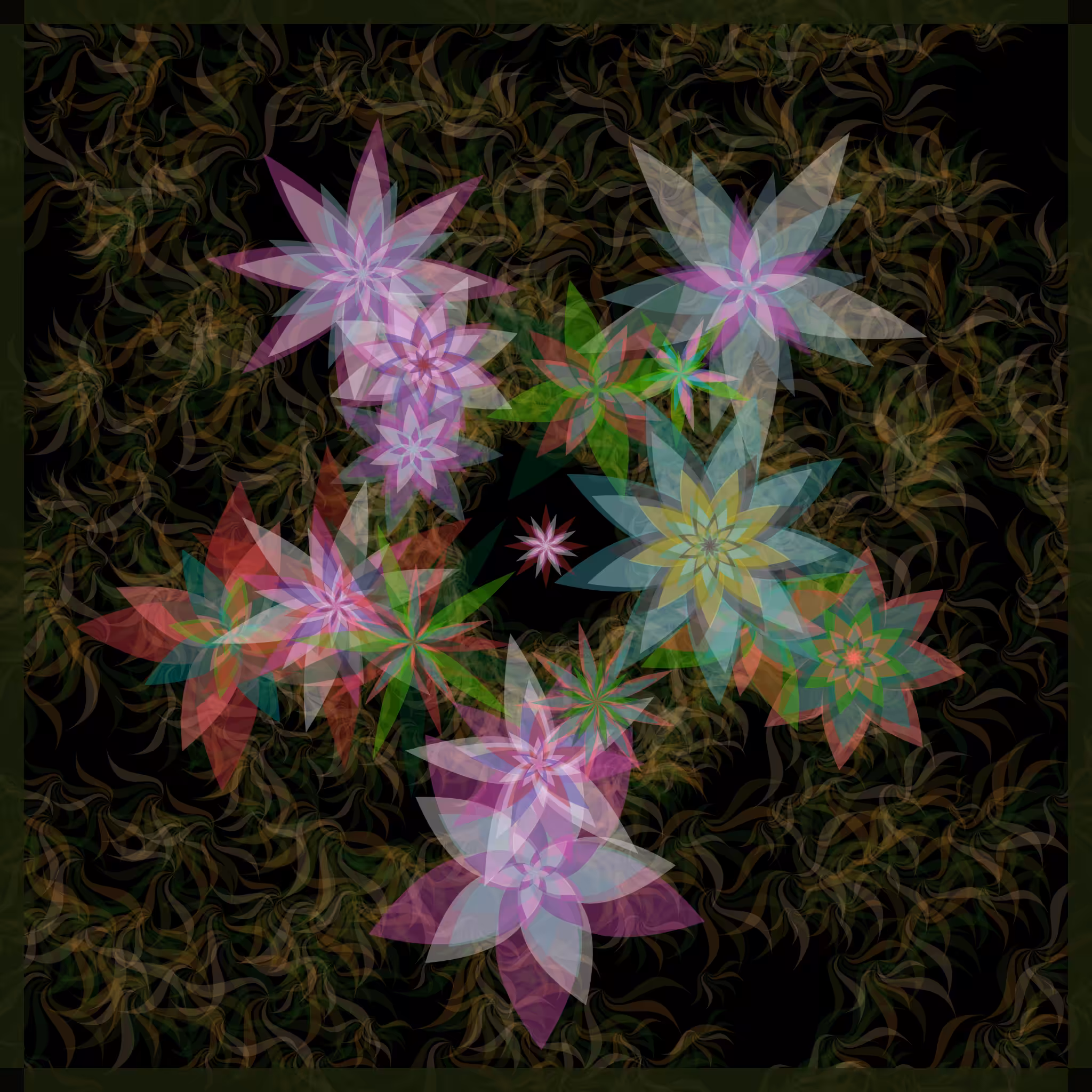 Bezier Garden #69