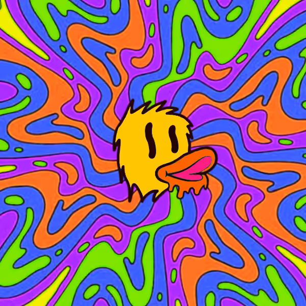 Psychedelic duck no.3