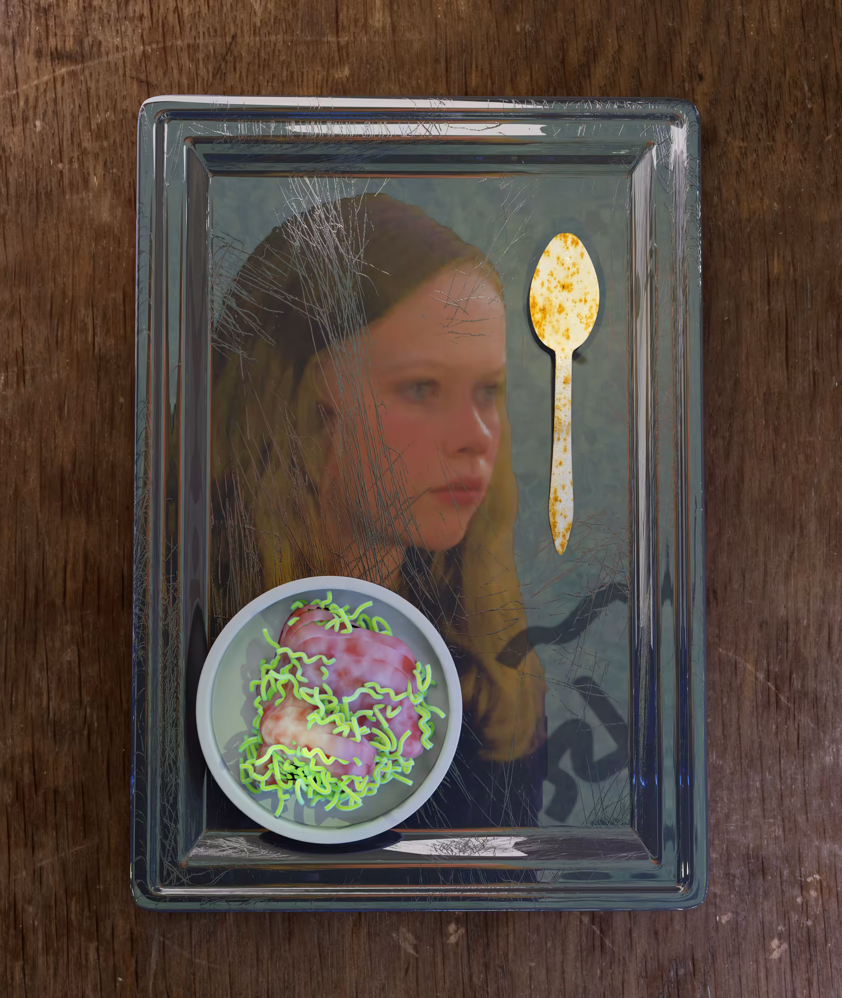 Gennie At The Refectory