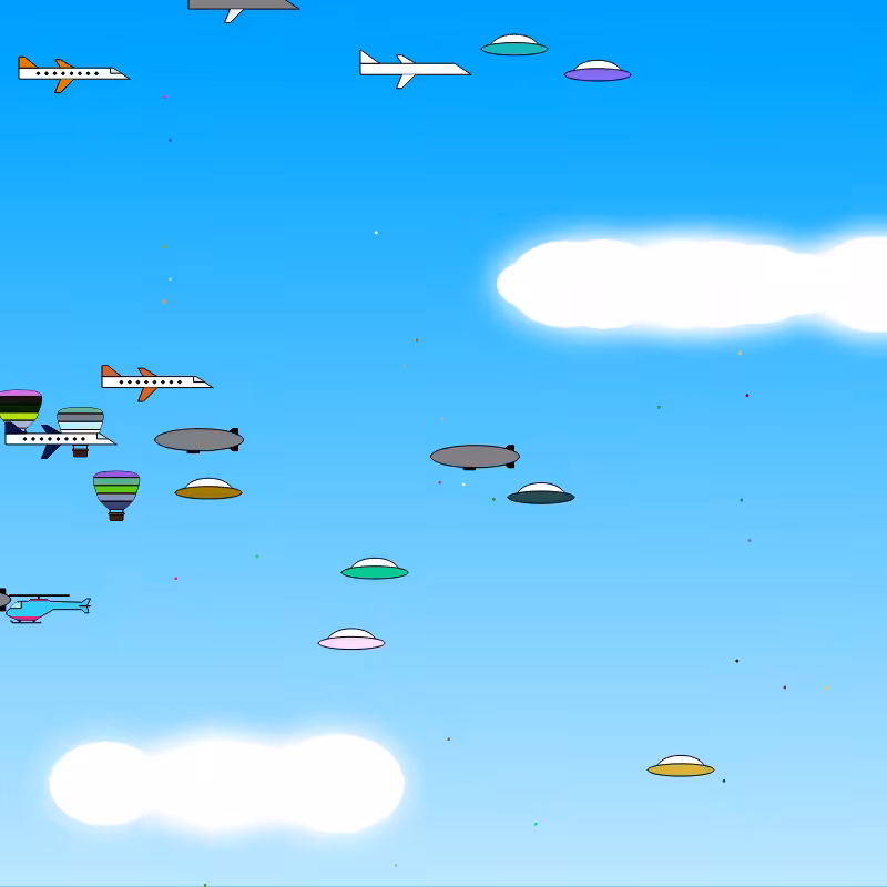 Busy Skies #16