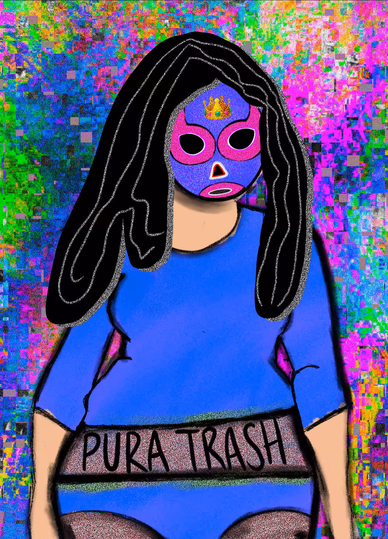 NFT luchadora #99