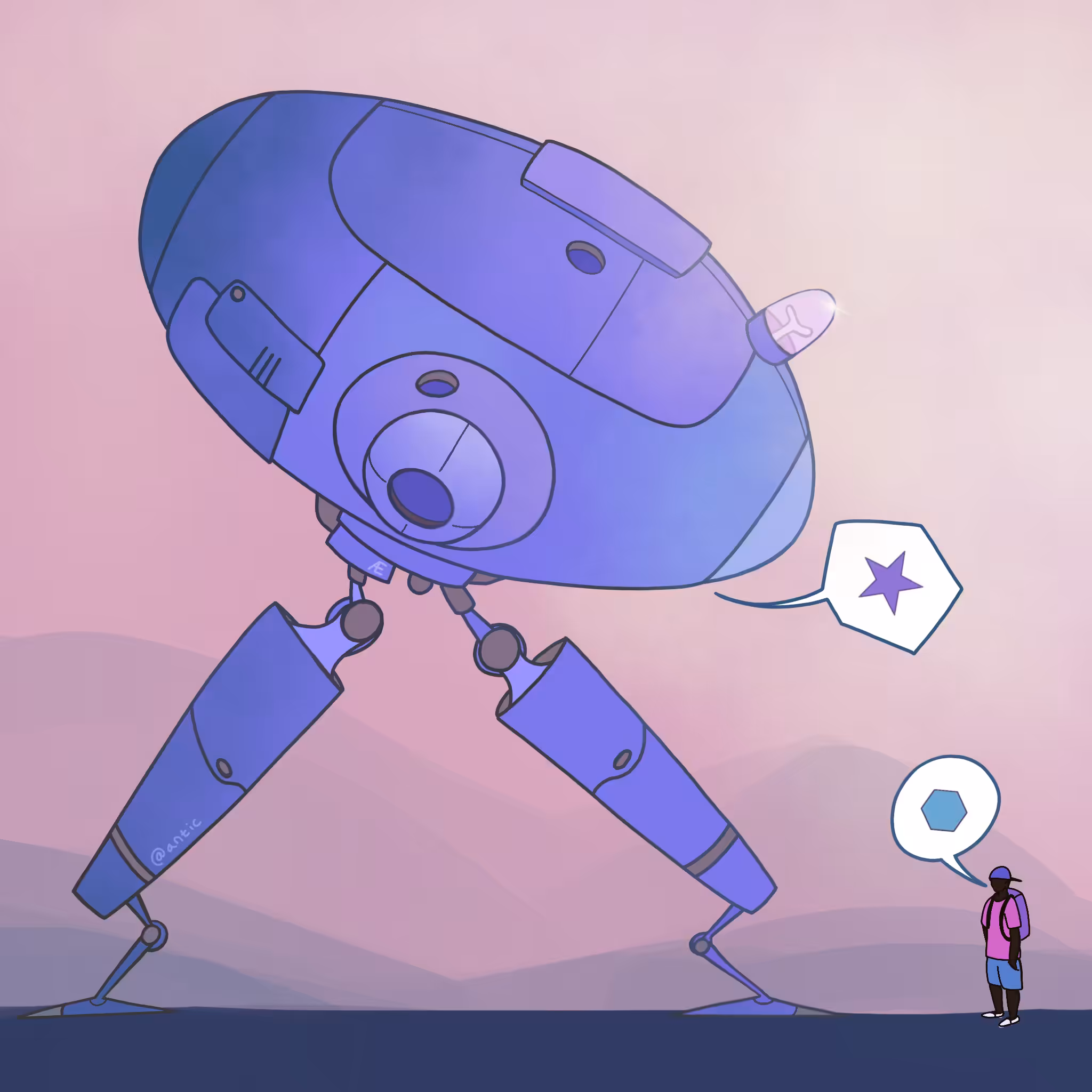 Robot #10 is Ethan's Best Friend