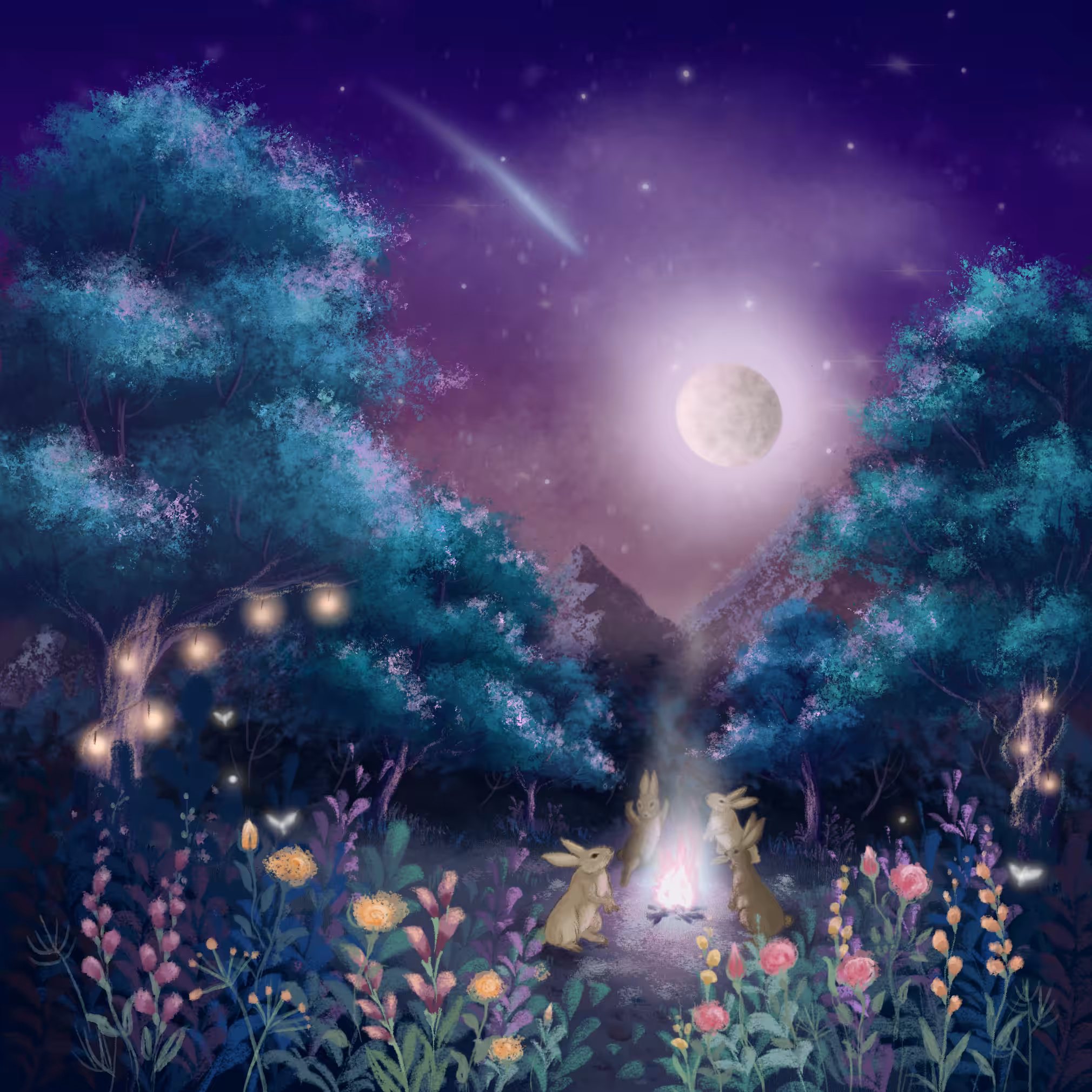 Mysteries of the jungle: Worship The Moon