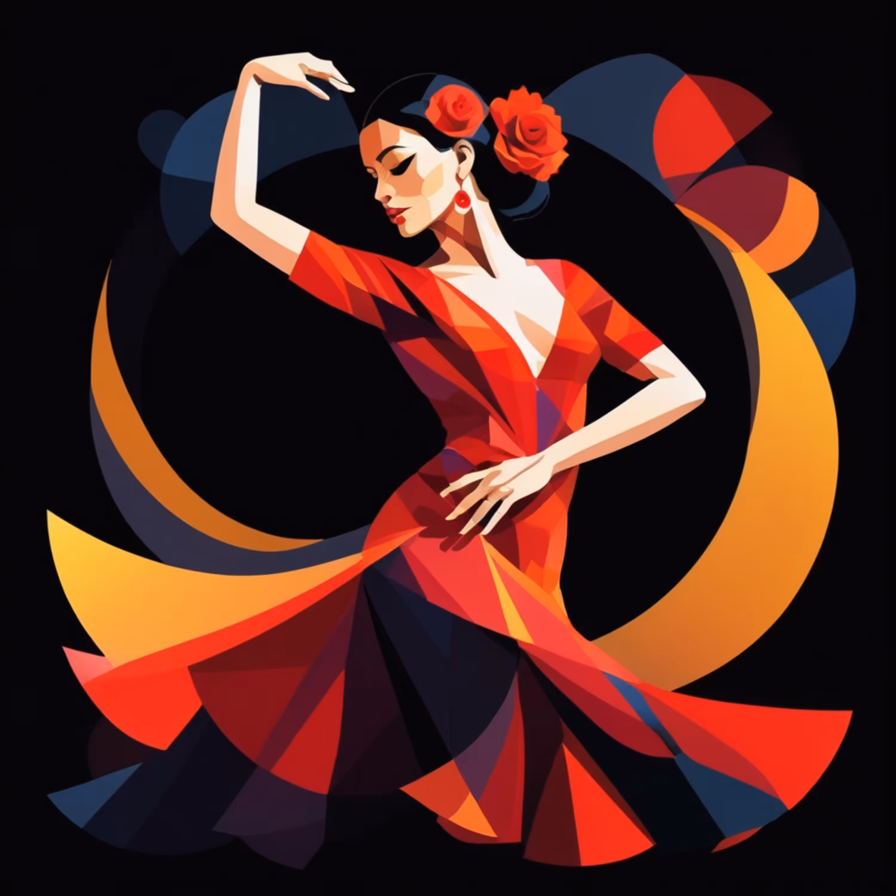 Dancer woman art03