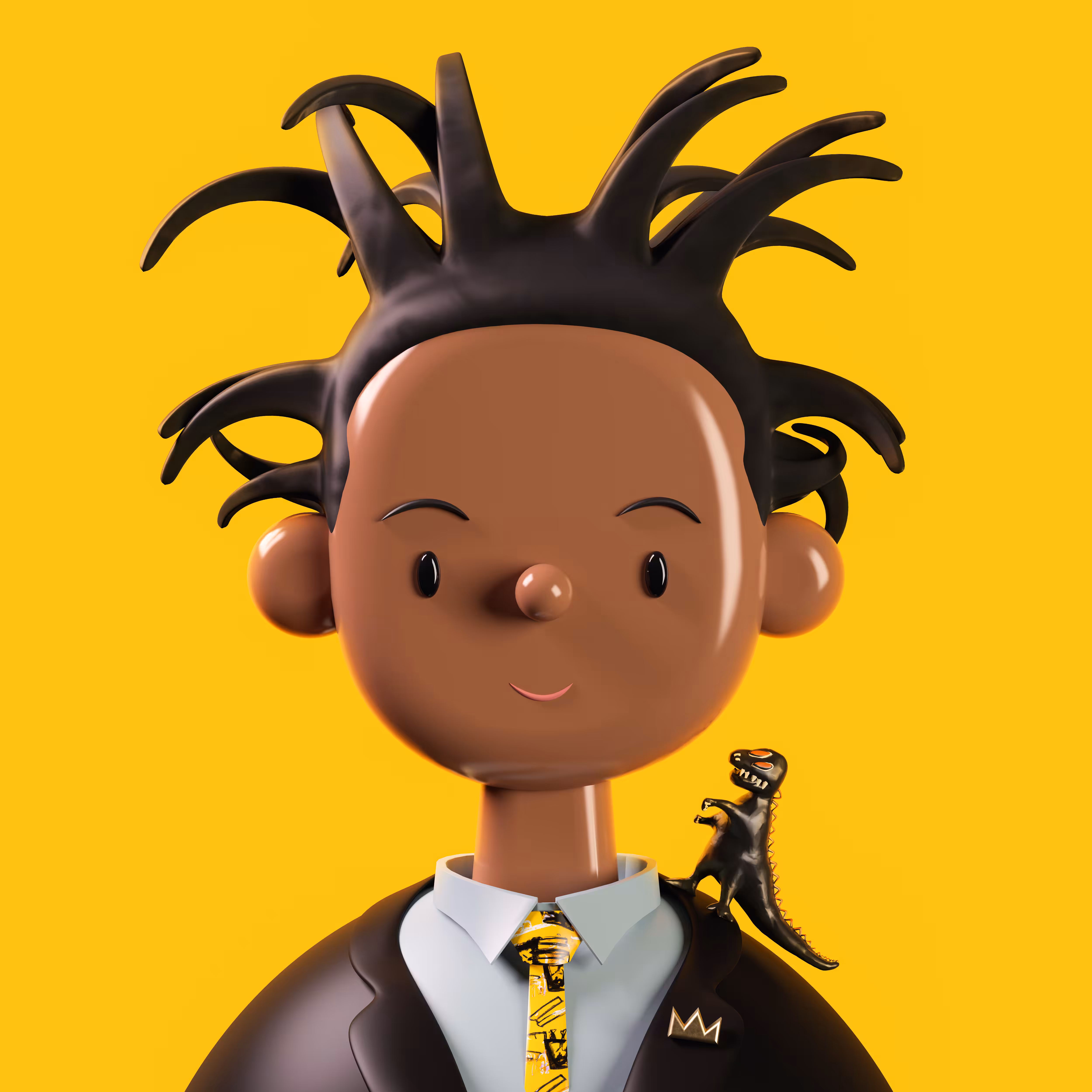 Basquiat Toy Face