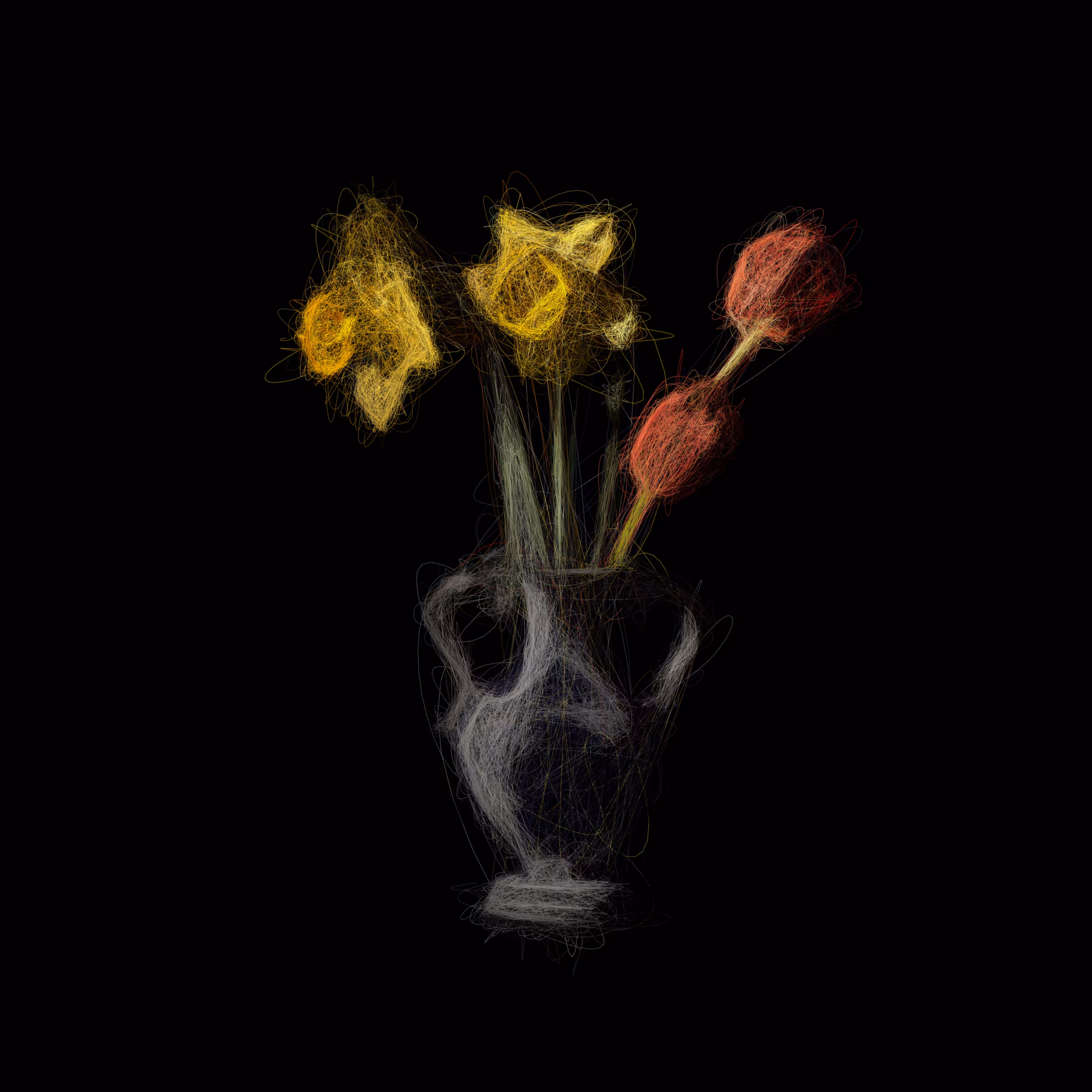 Daffodils and Tulips II