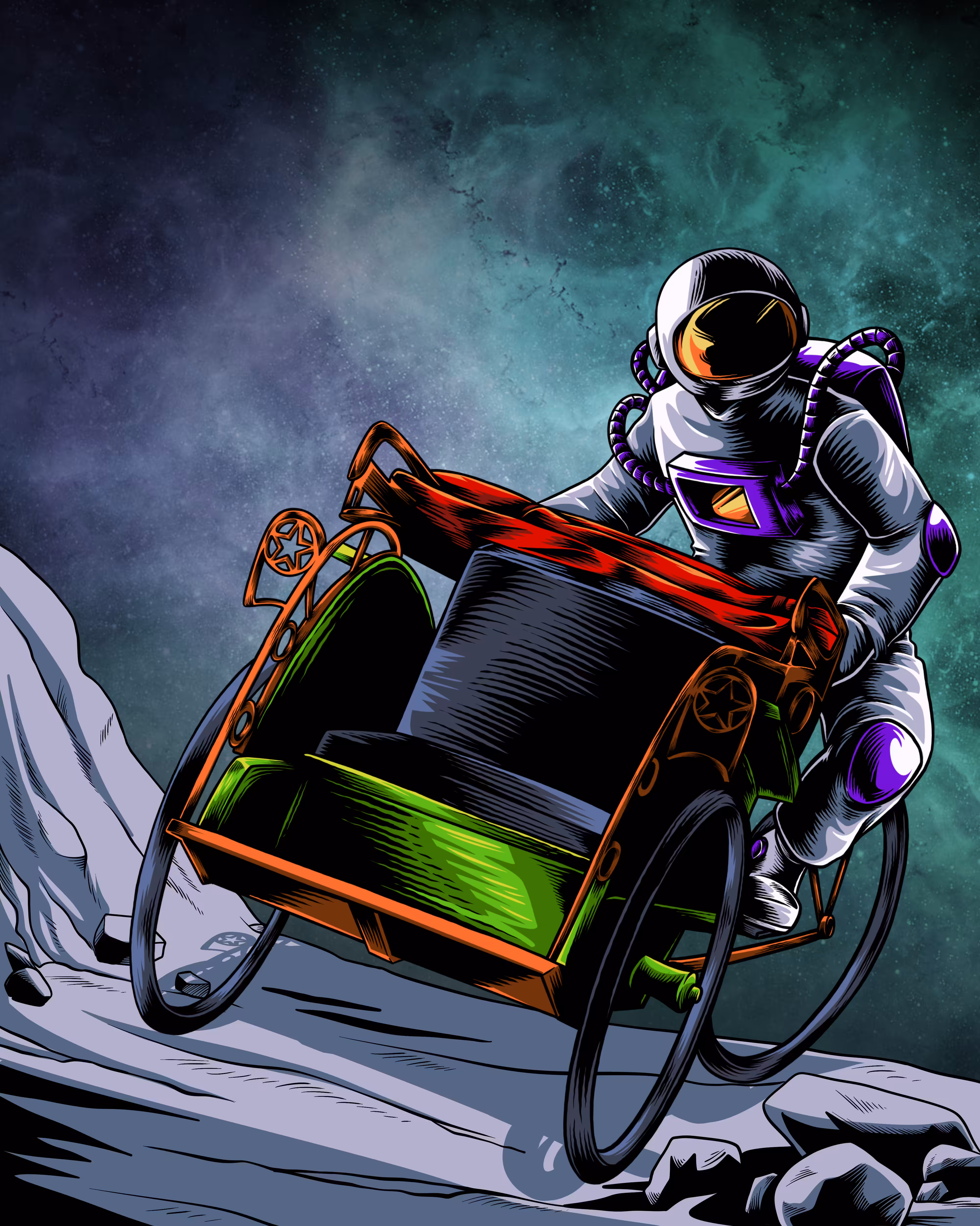 Vehicle to the Moon