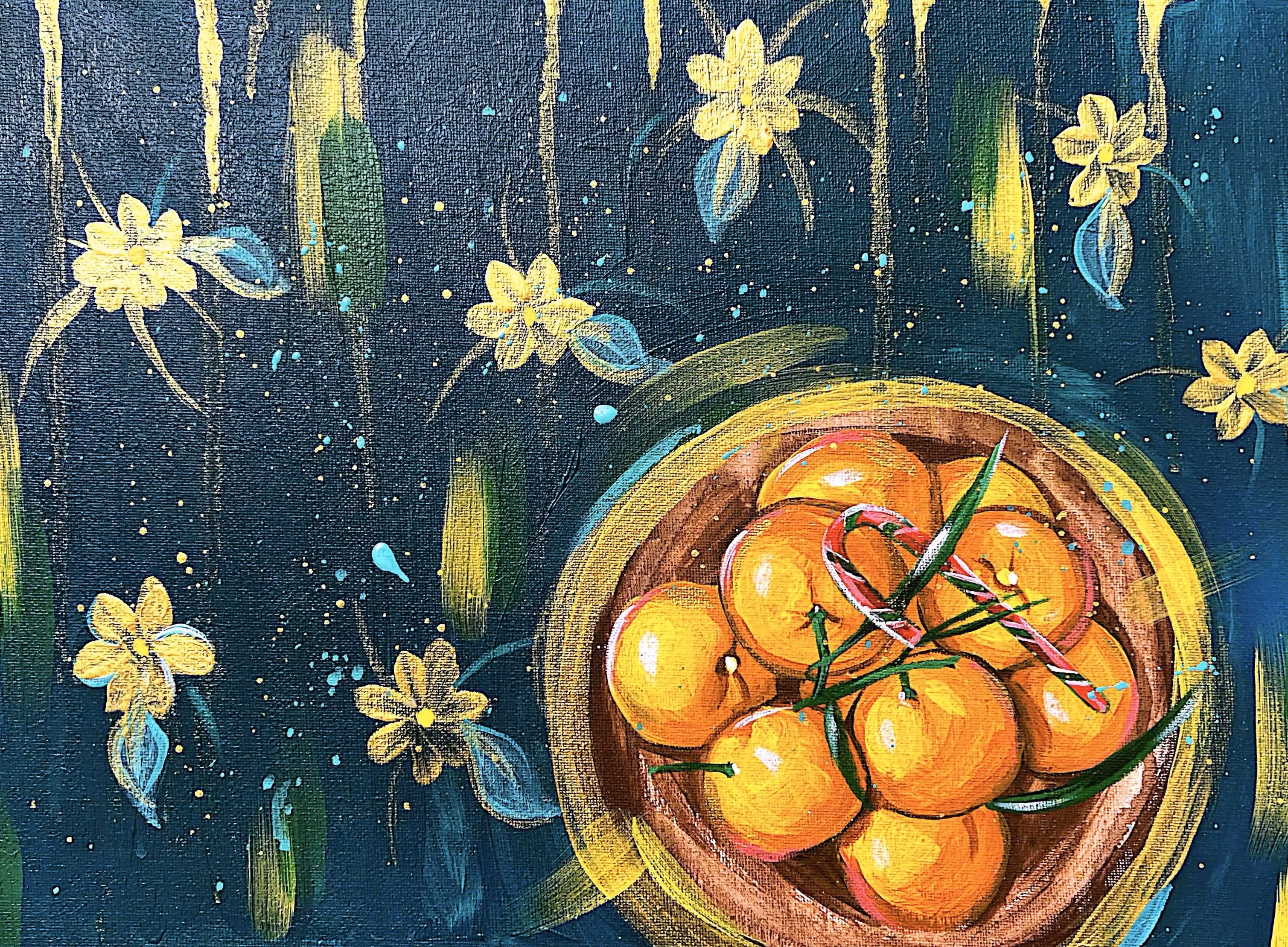 The smell of tangerines