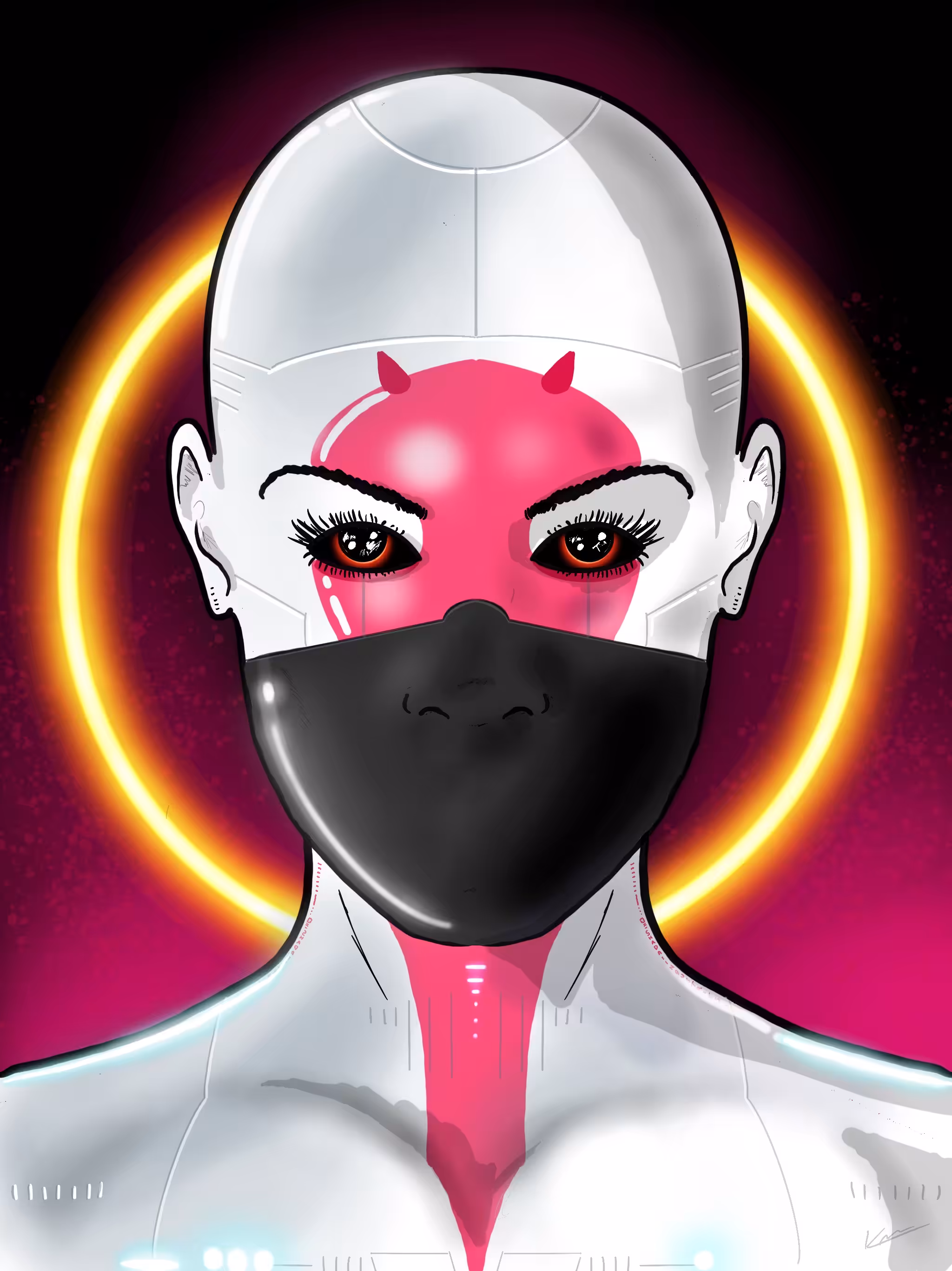 Android Geisha Assassin