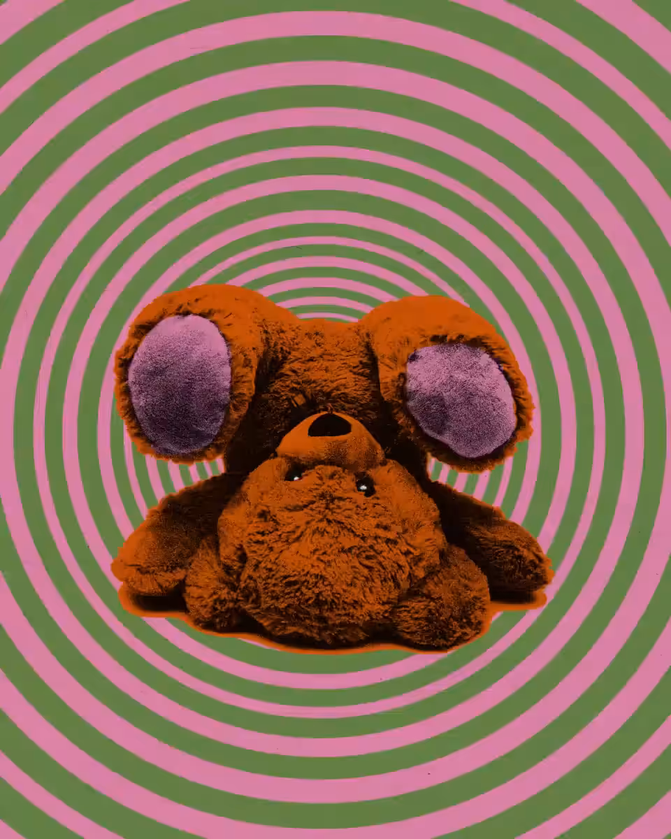 The magnificent fart of a teddy bear