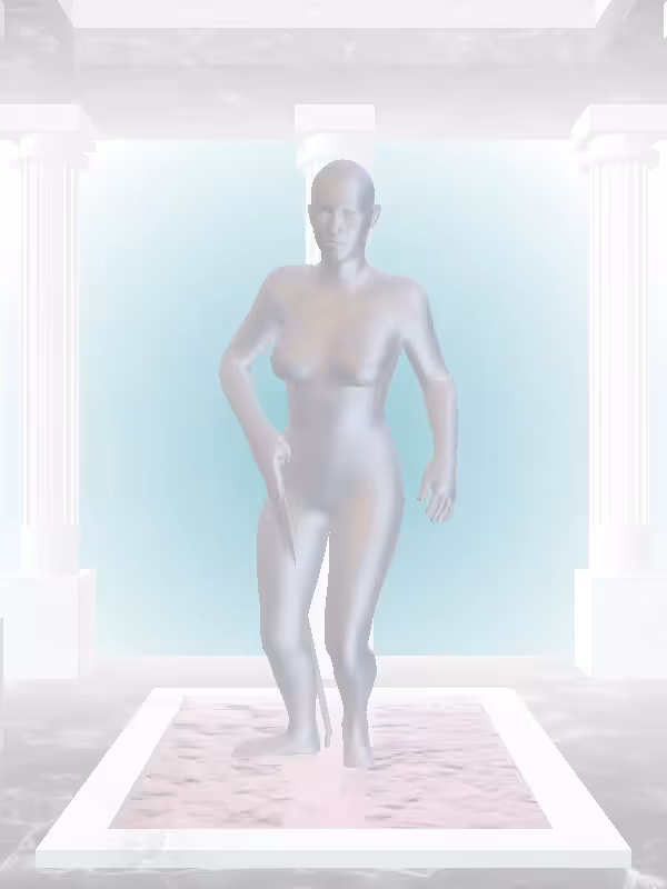 The Injured Stealth Dark Blue Woman #1654