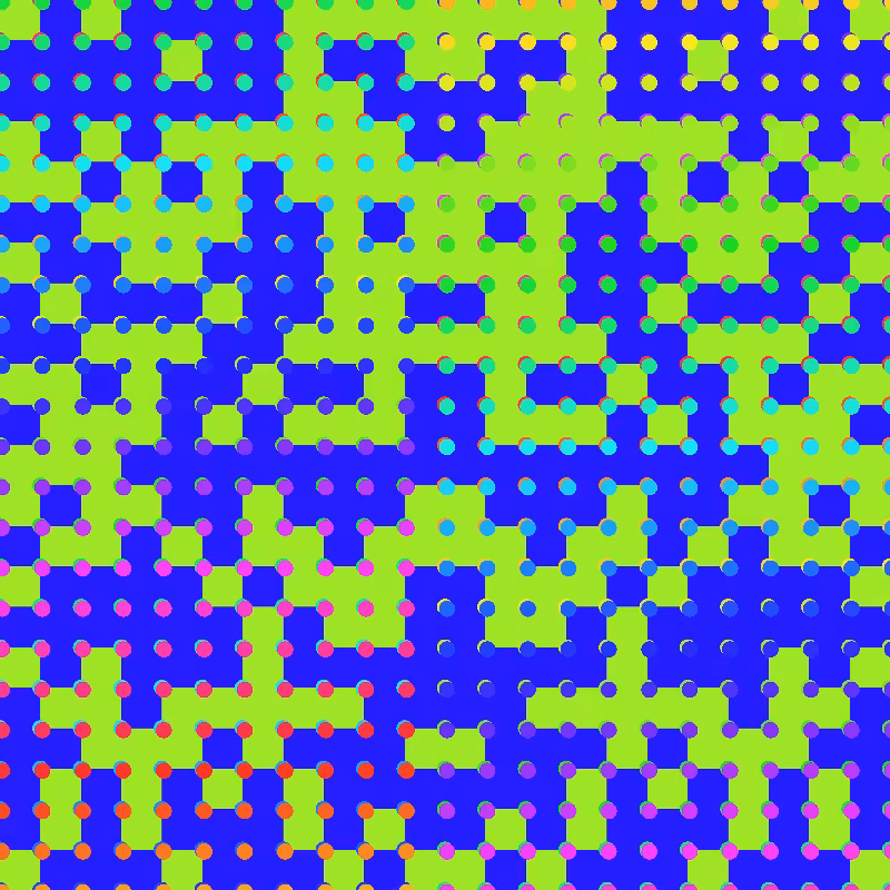Squares and dots #22