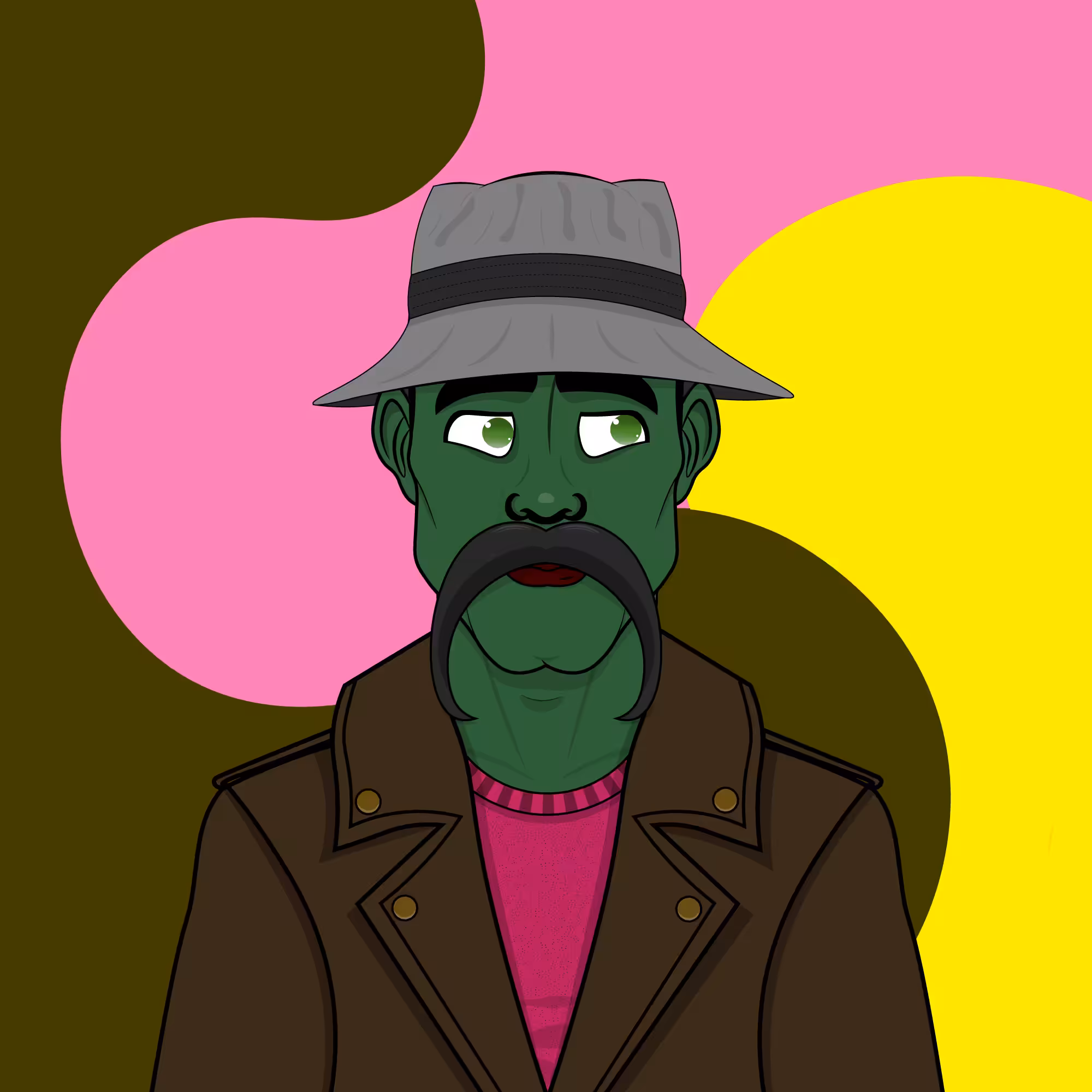 Mustachioed #161