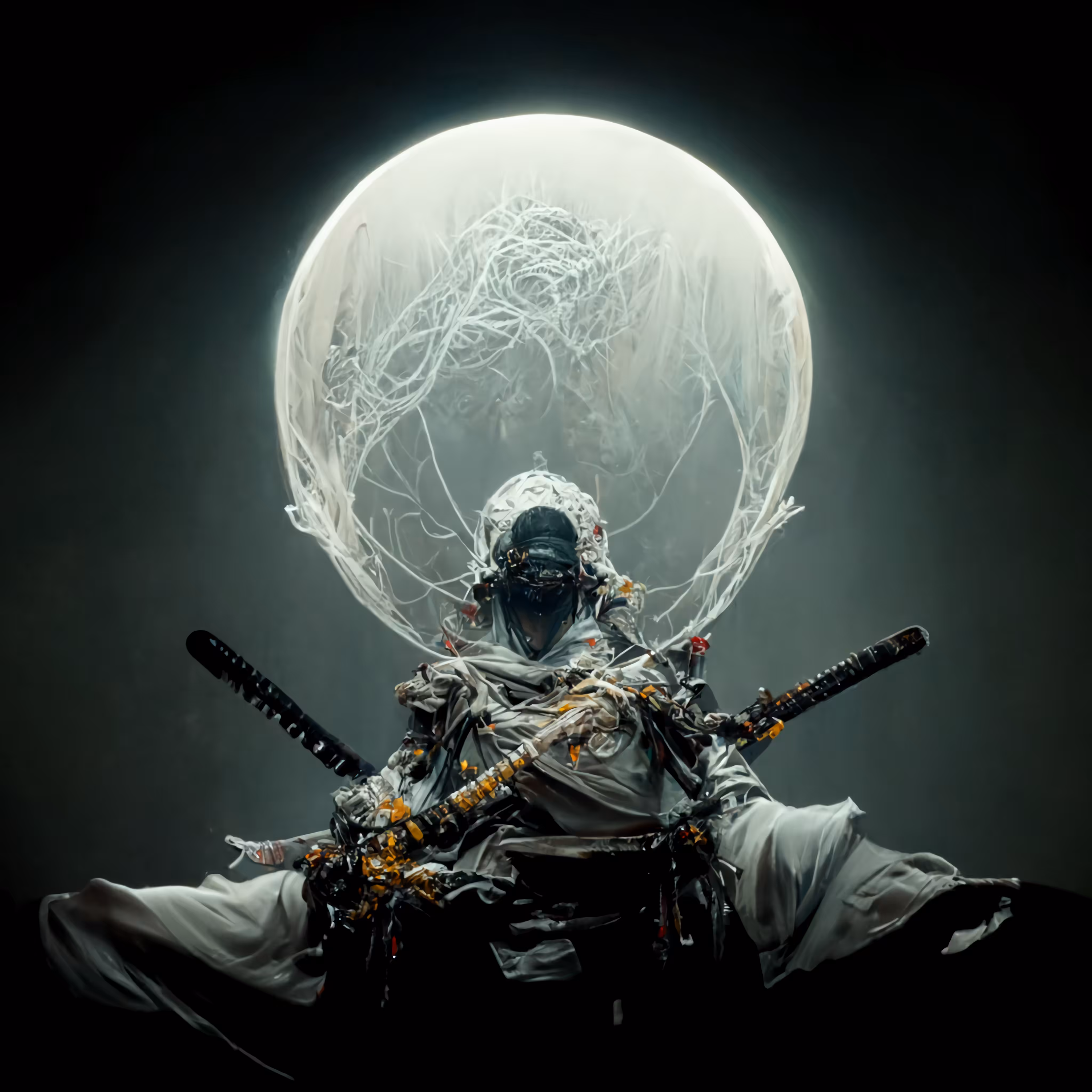 The grand master of the katana