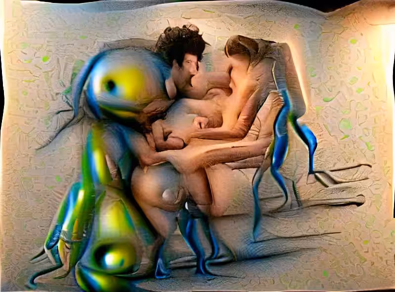 Abraham's First Works: Aliens Having Sex
