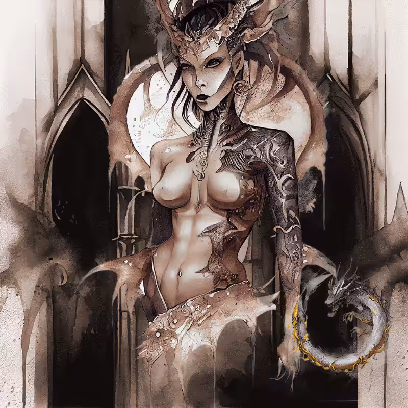 Dragon Girl #4