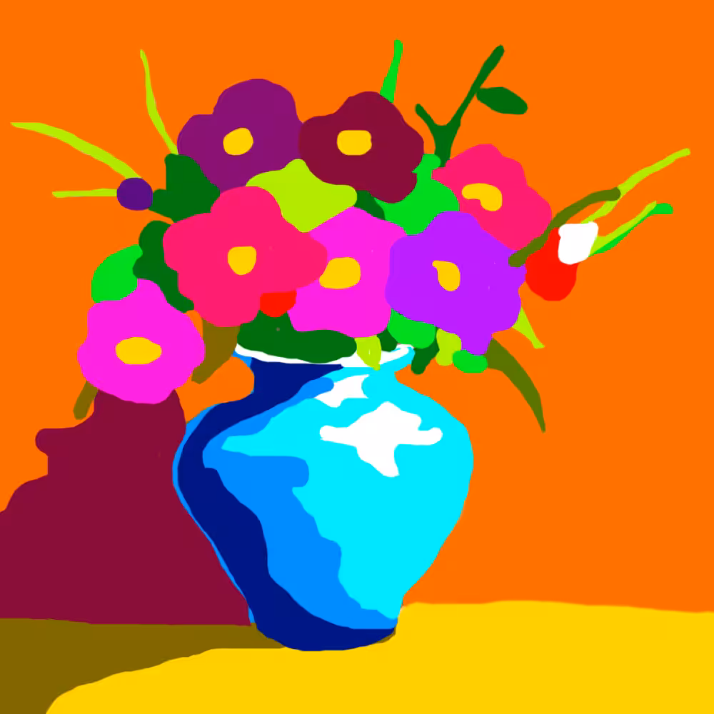 Bouquet dans une lumière d'été 
