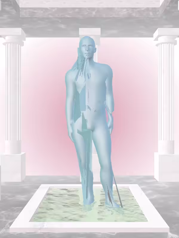 HeavenComputer: The Plotting Aqua Green Man #32