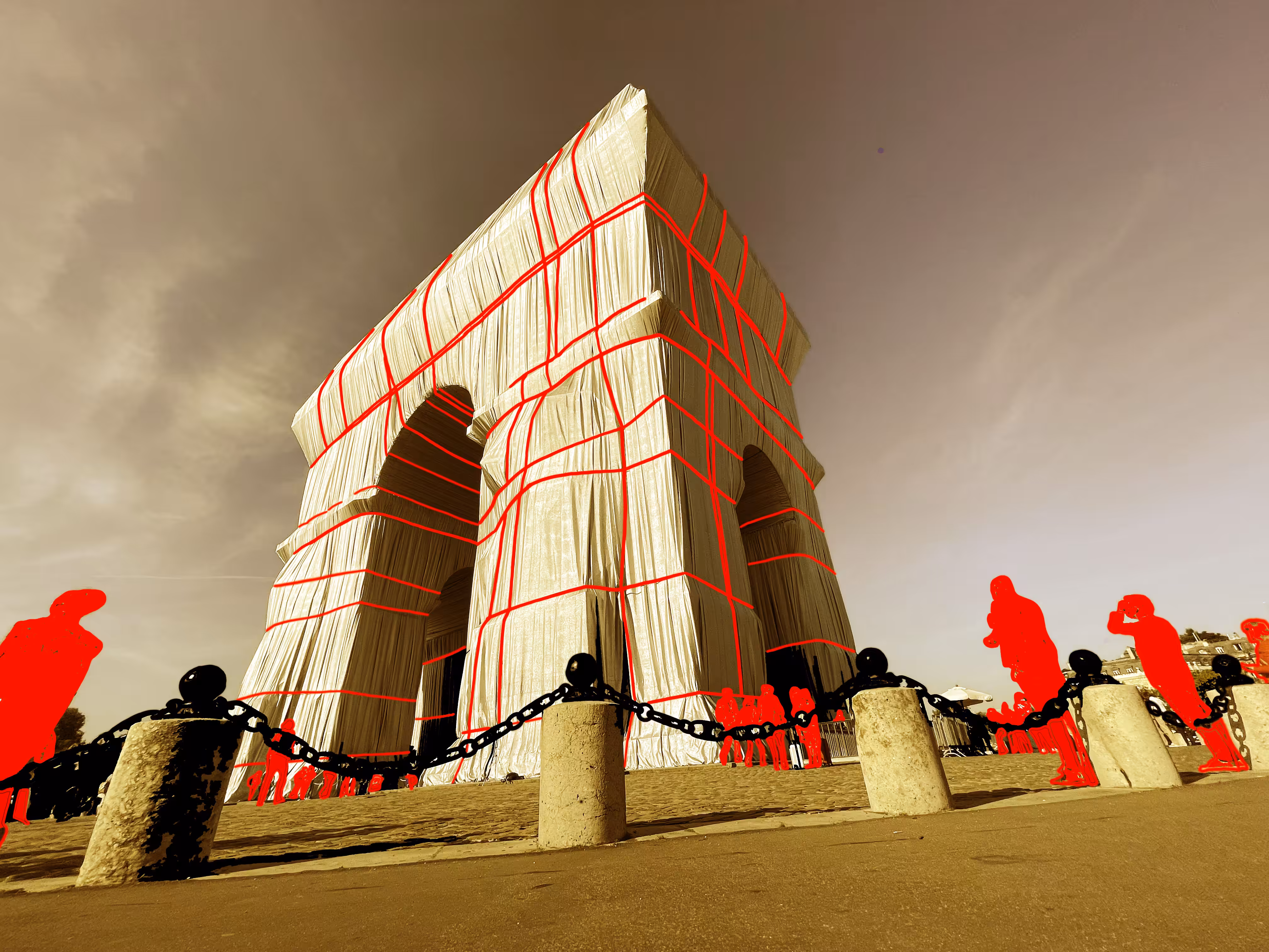Triumphal arch - H