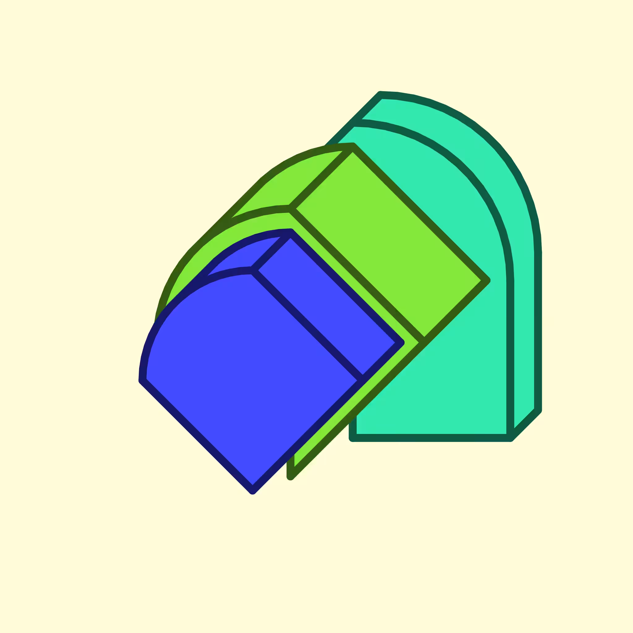 Calm shapes #1552