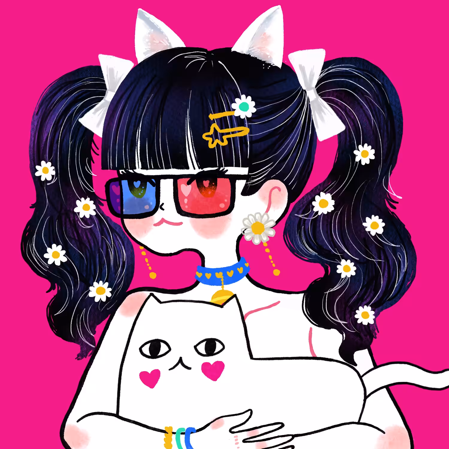 Special Collab : Simple Cat Girl