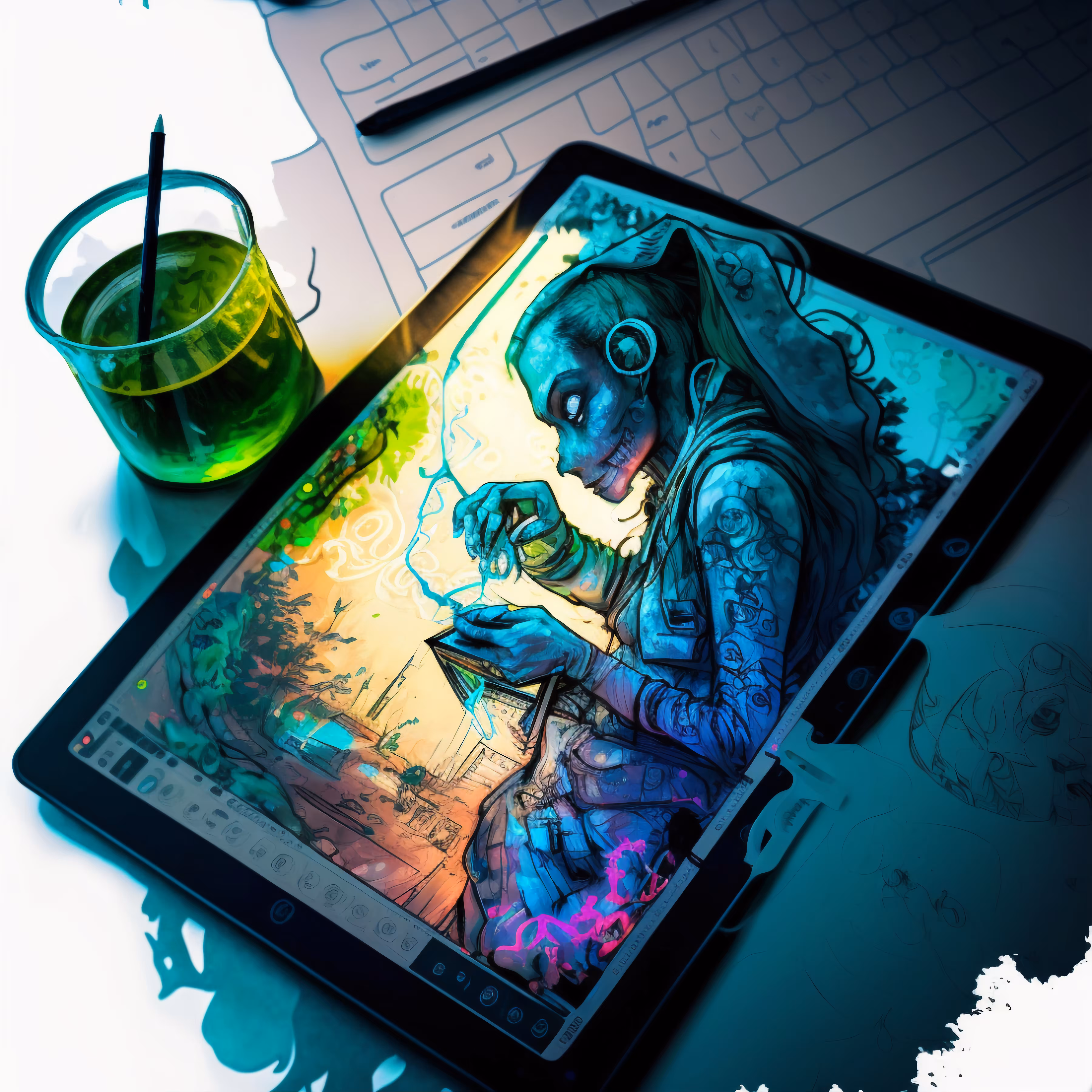 Digital  drawing: NFT Creator #5