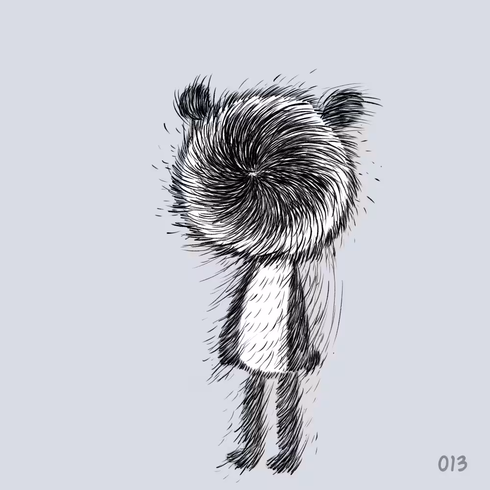 Infected panda no.013