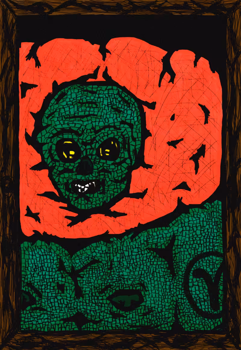 Clown Drugadict Alien