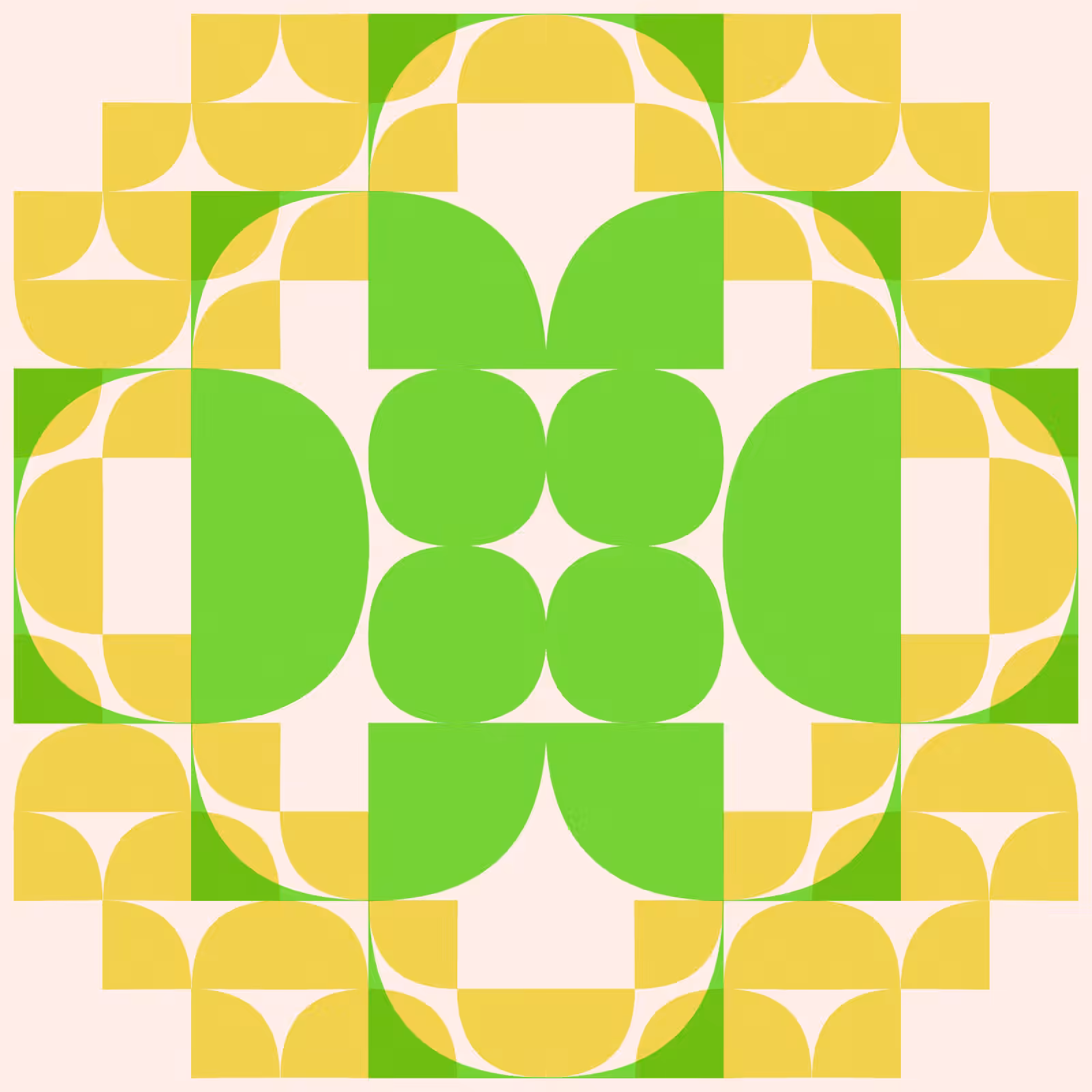 Floral tile #8