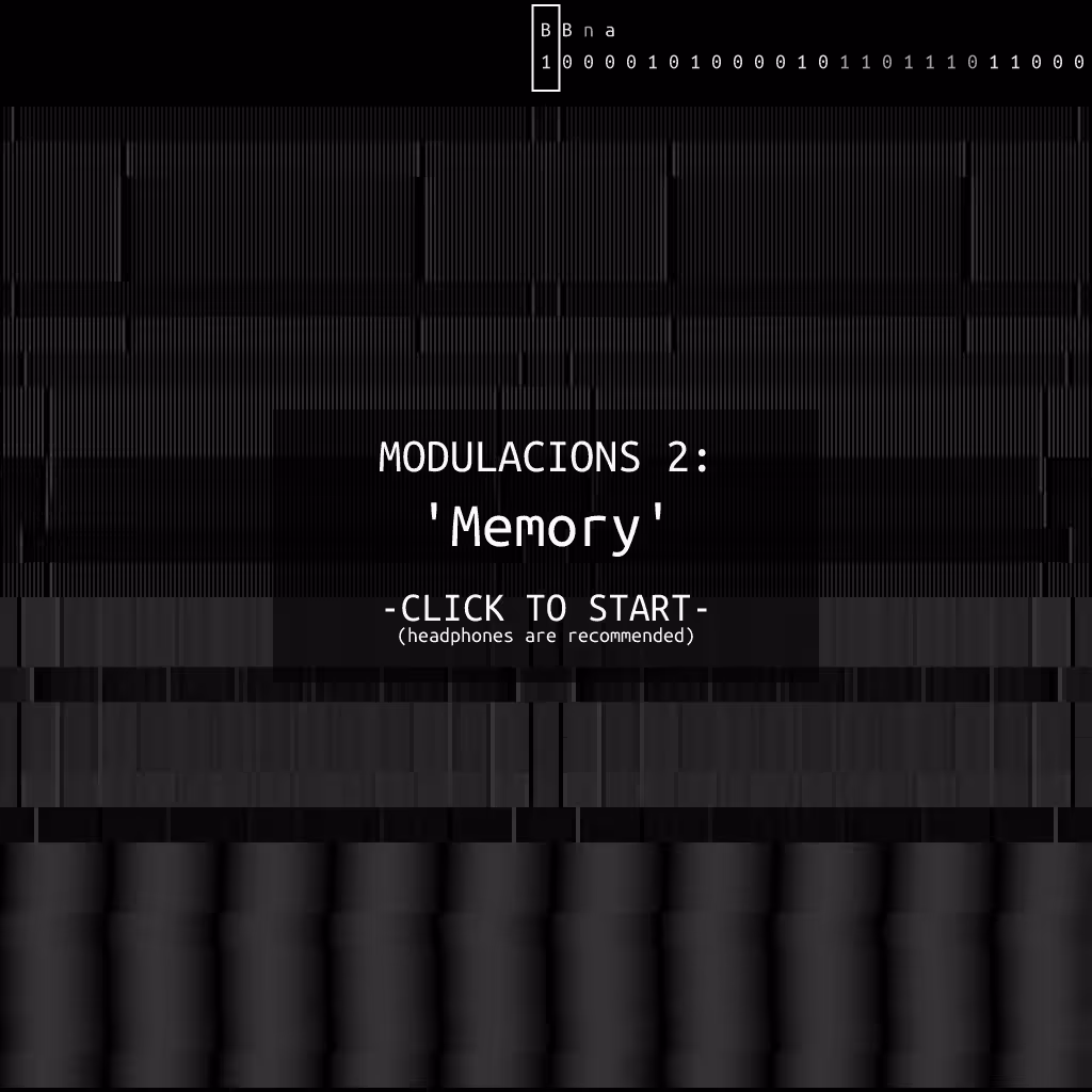 Modulacions 2: 'Memory' (audio) #38