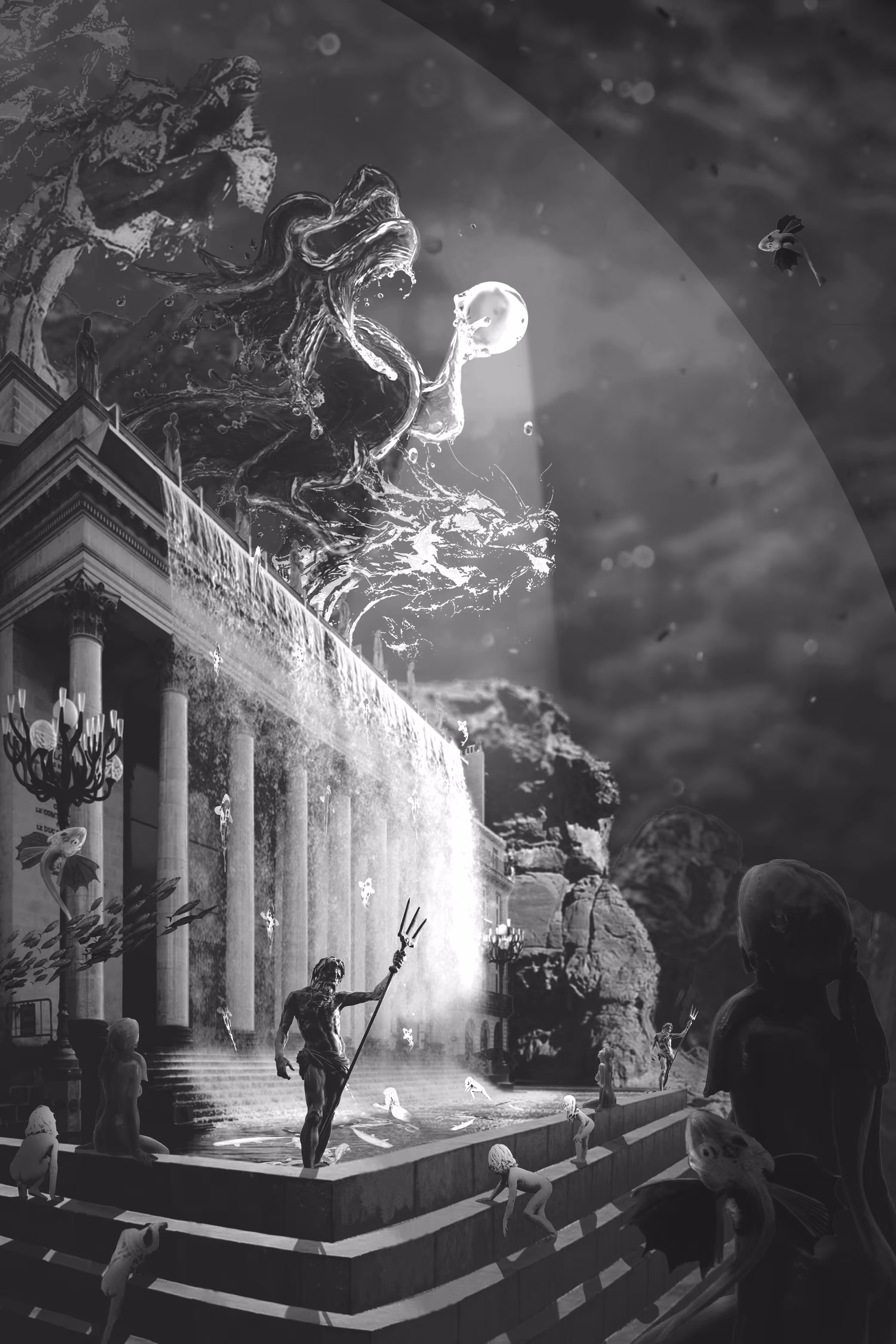 Dragons Theater (BnW Edition)