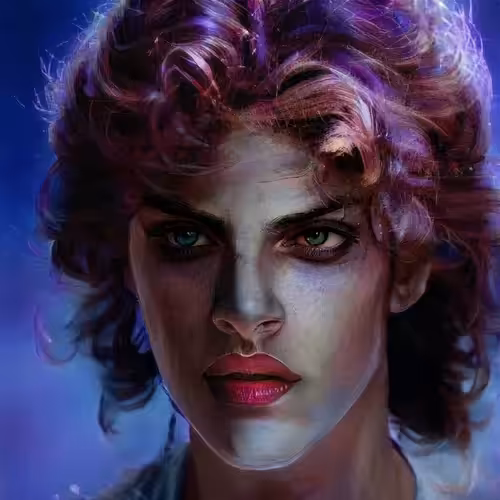 Beautiful Lights Polygon A.I Art: Beautiful Lights #32 Polygon 