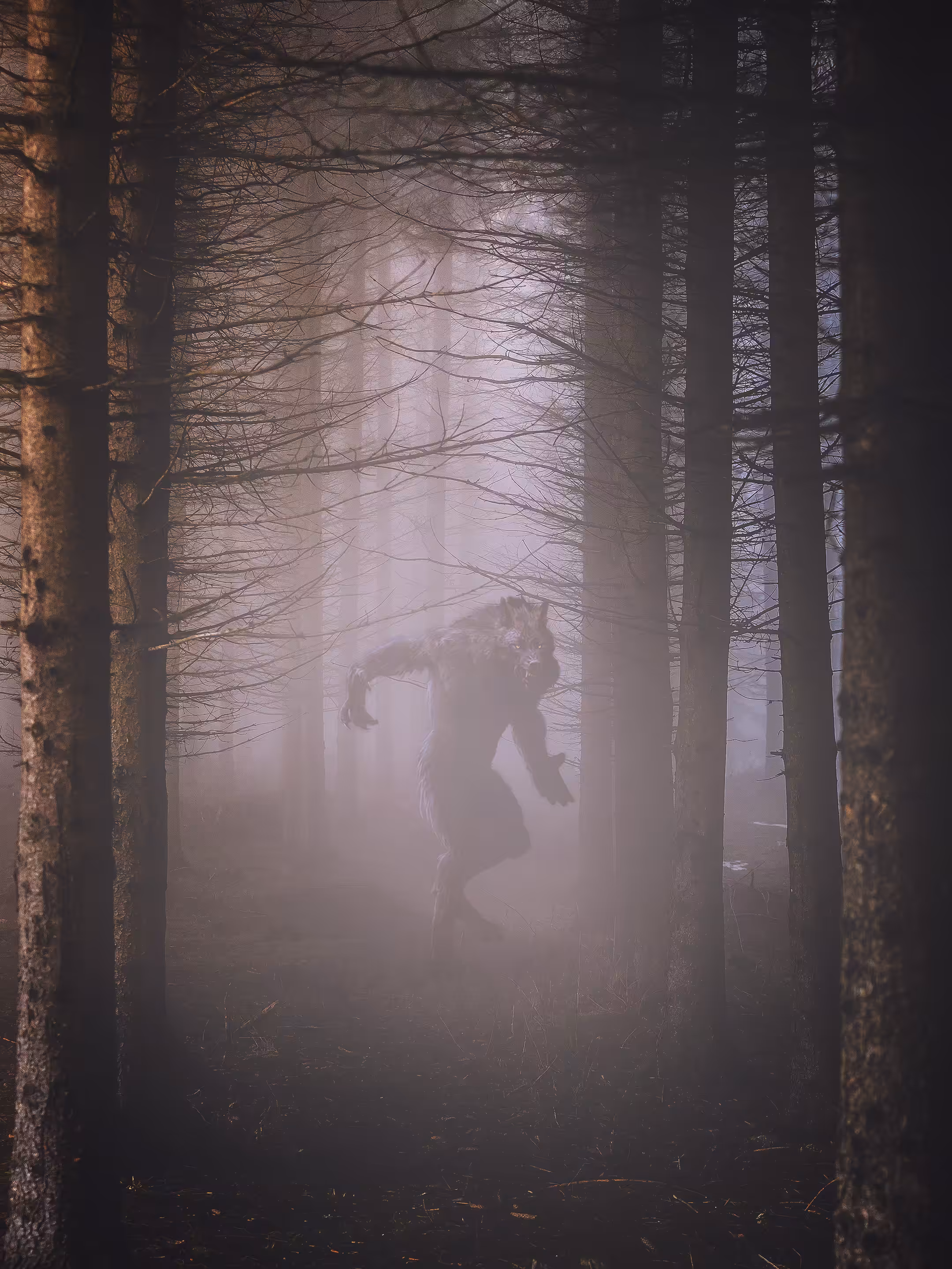 Wolf of the mist